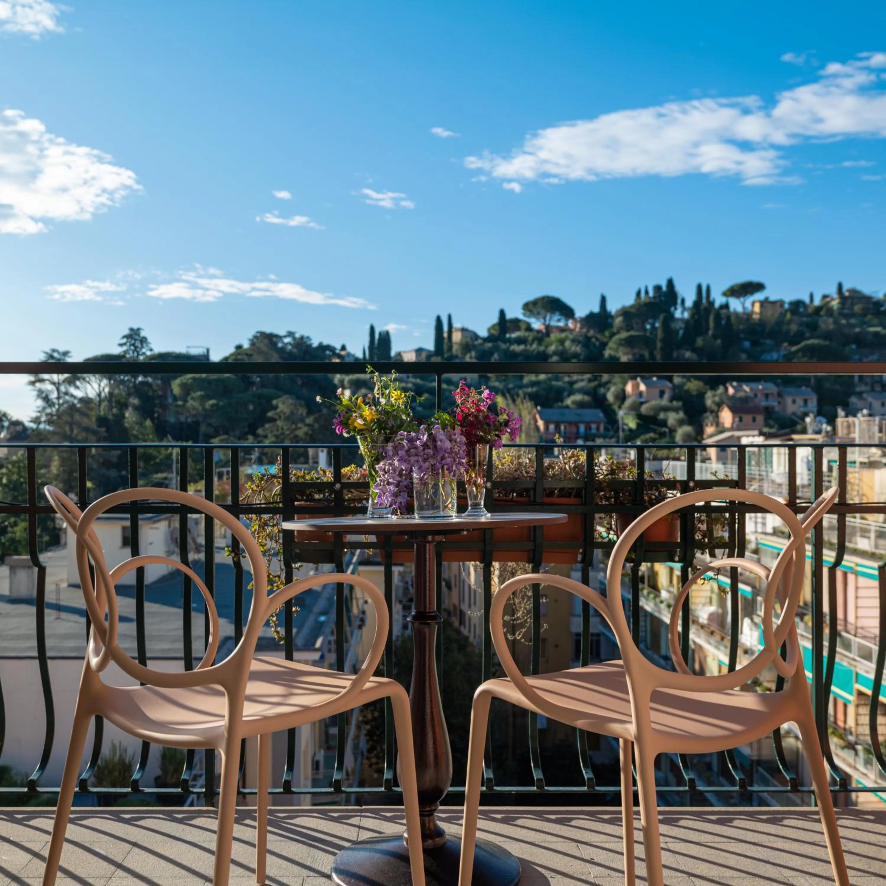 Balcony/Terrace in Albergo Minerva