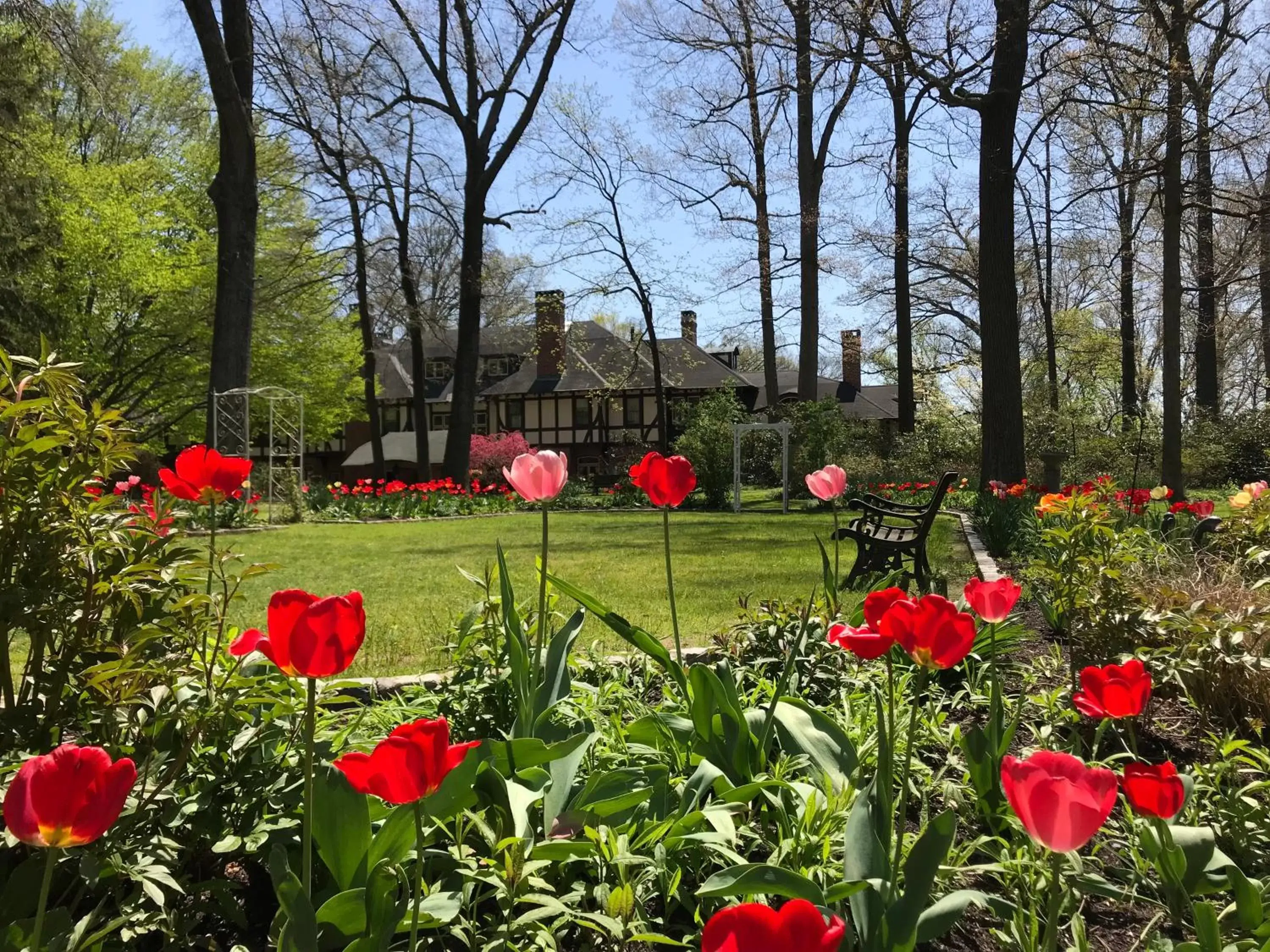 Facade/entrance, Garden in Gramercy Mansion