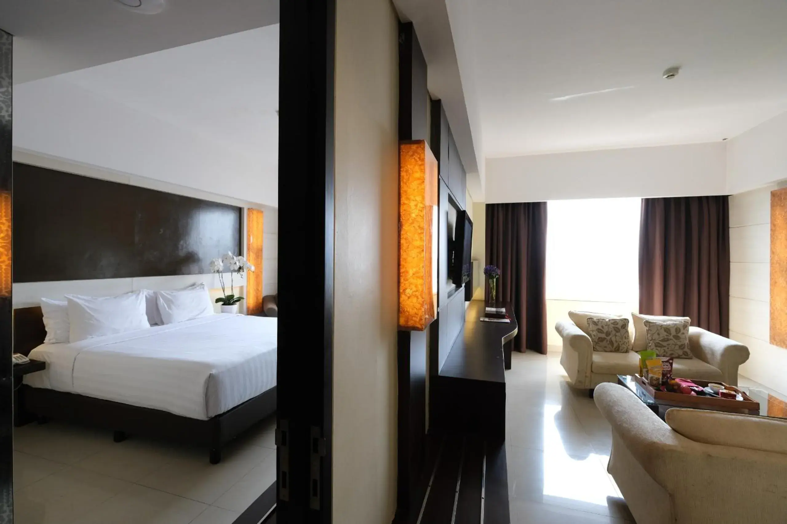 Bed in Atria Hotel Magelang