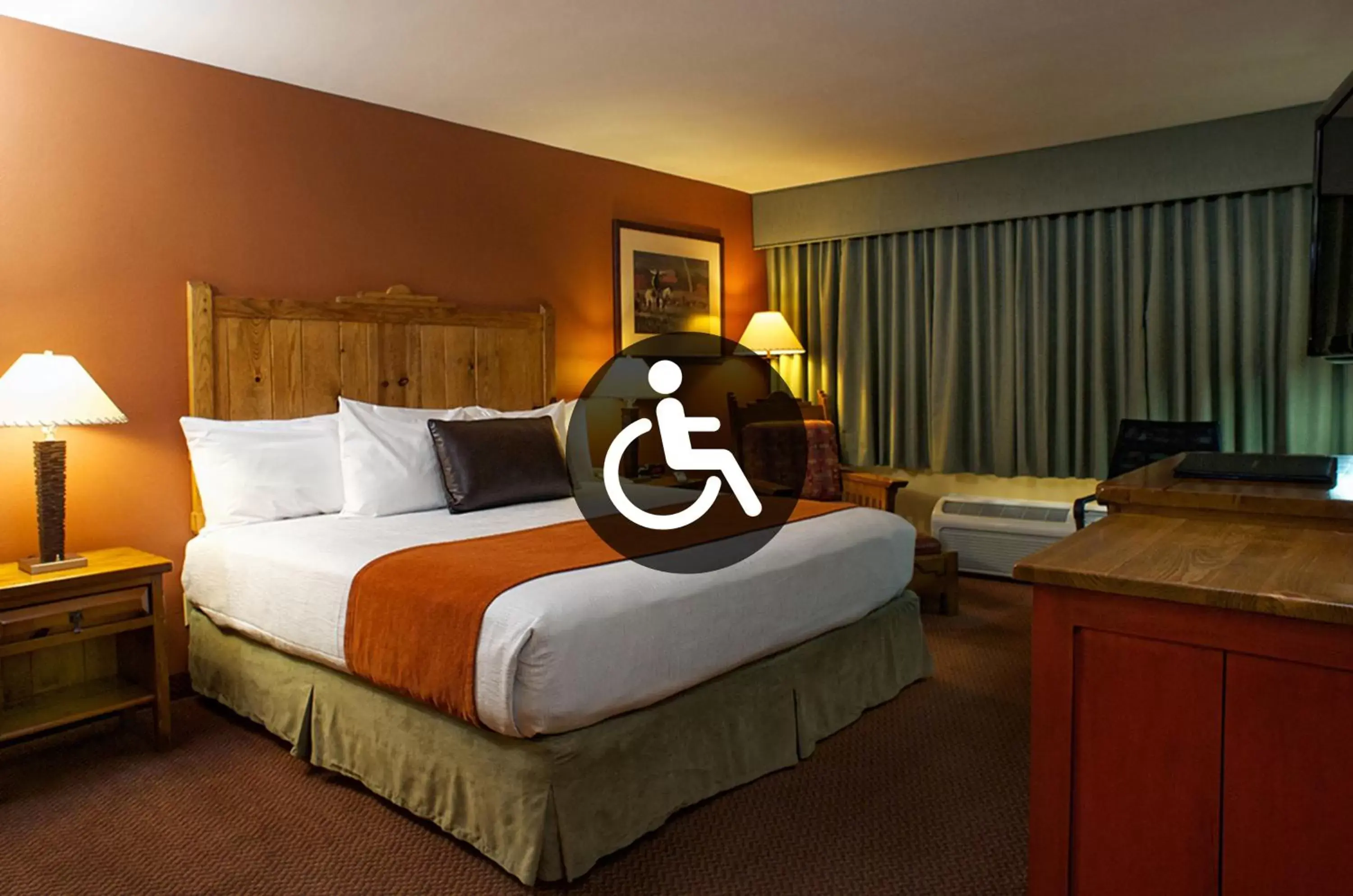 King Room - Disability Access Roll in Shower in Best Western Plus Rio Grande Inn