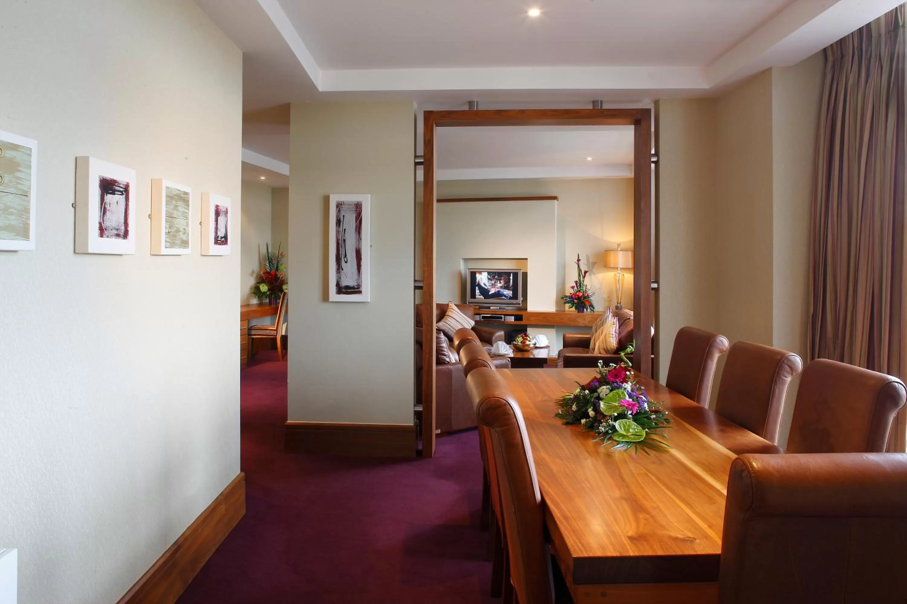 Dining area in Tullamore Court Hotel