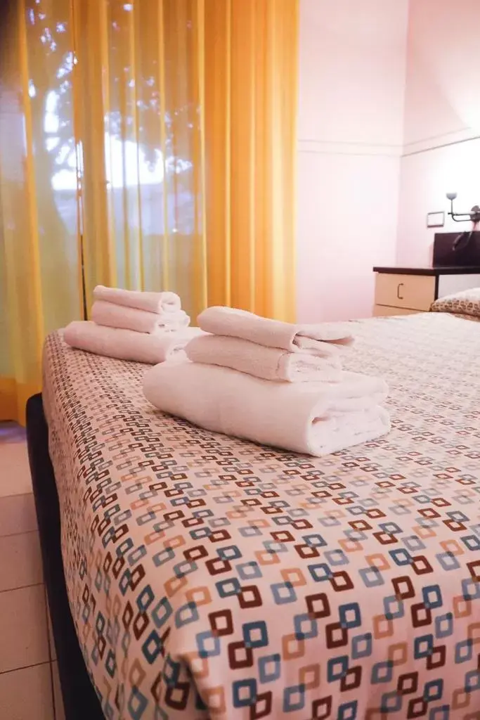 Bed in Hotel Letizia