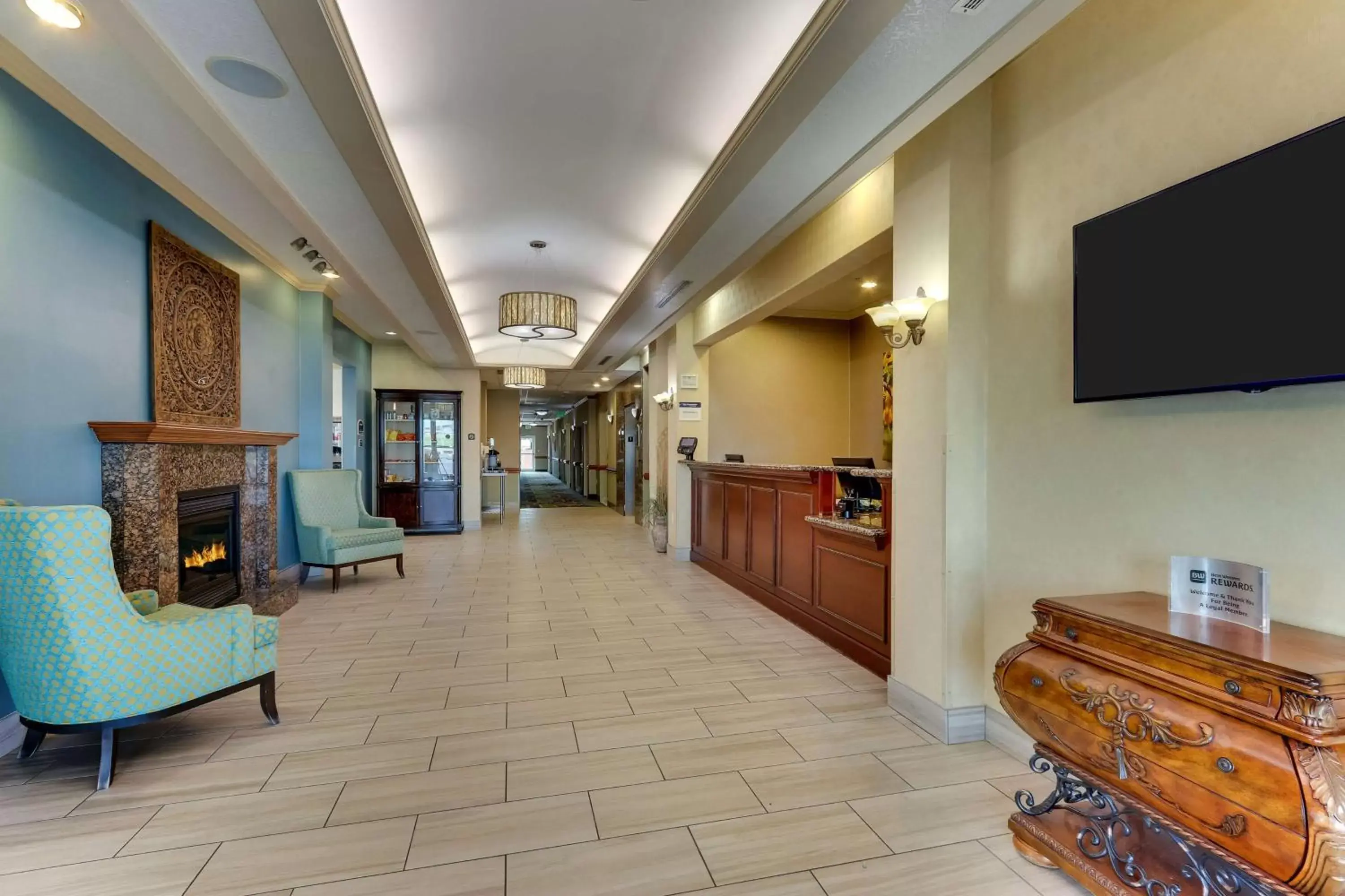 Lobby or reception in Best Western Plus Woodway Waco South Inn & Suites