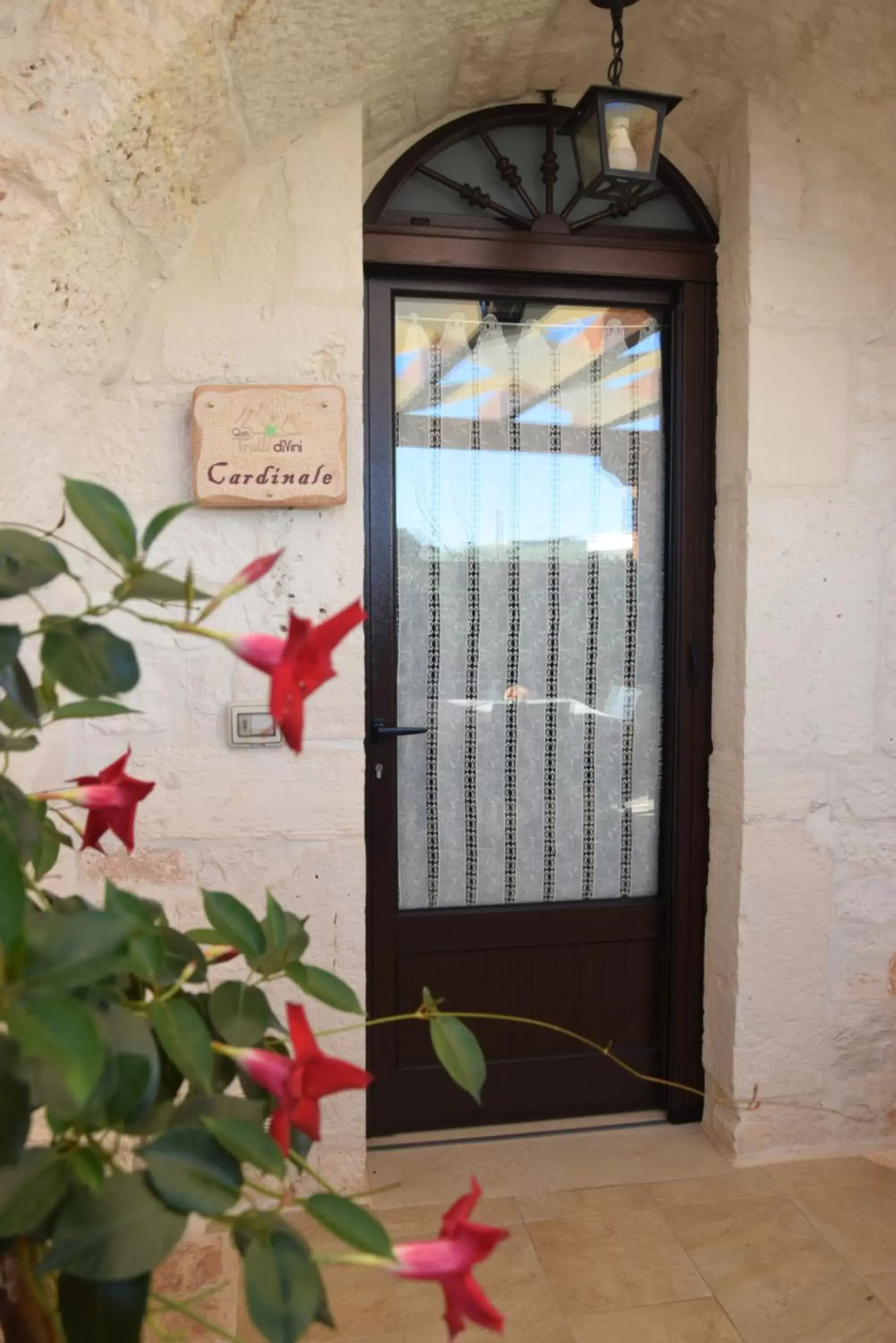 Facade/entrance in Quei Trulli Divini