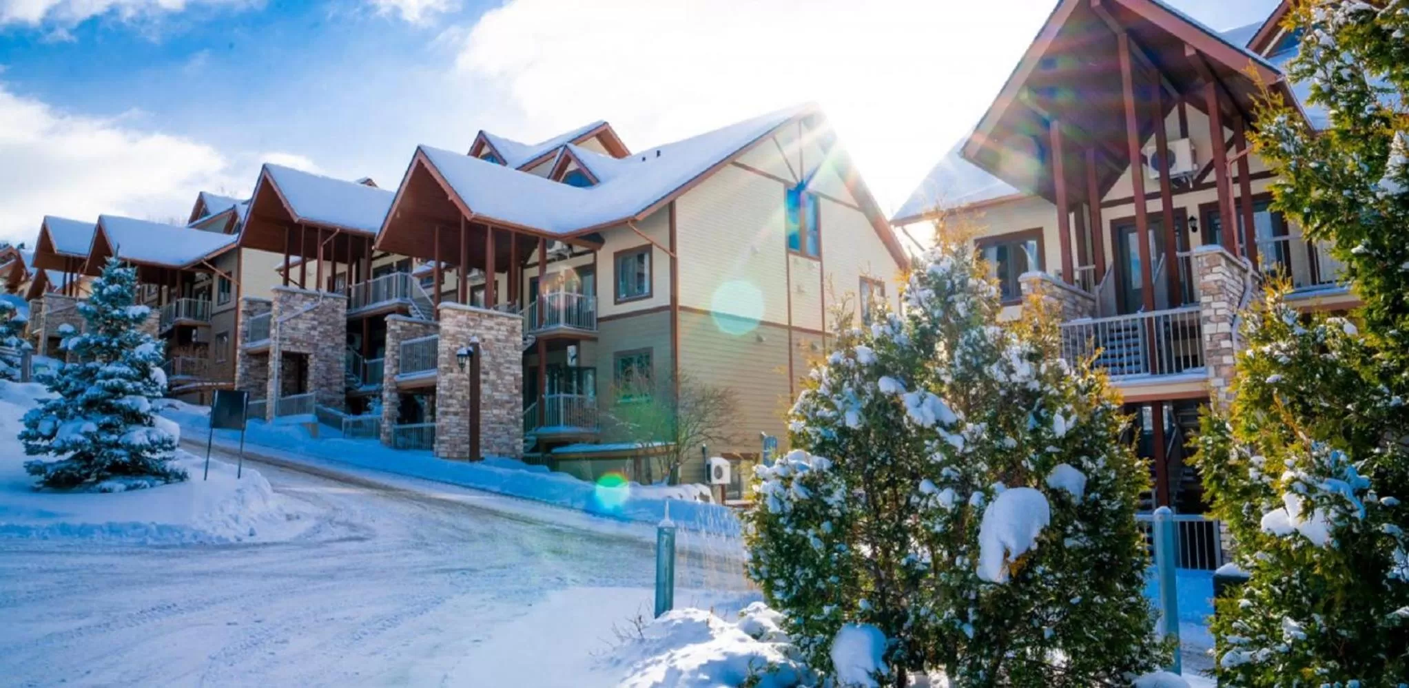 Property Building in Condos Château-Bromont