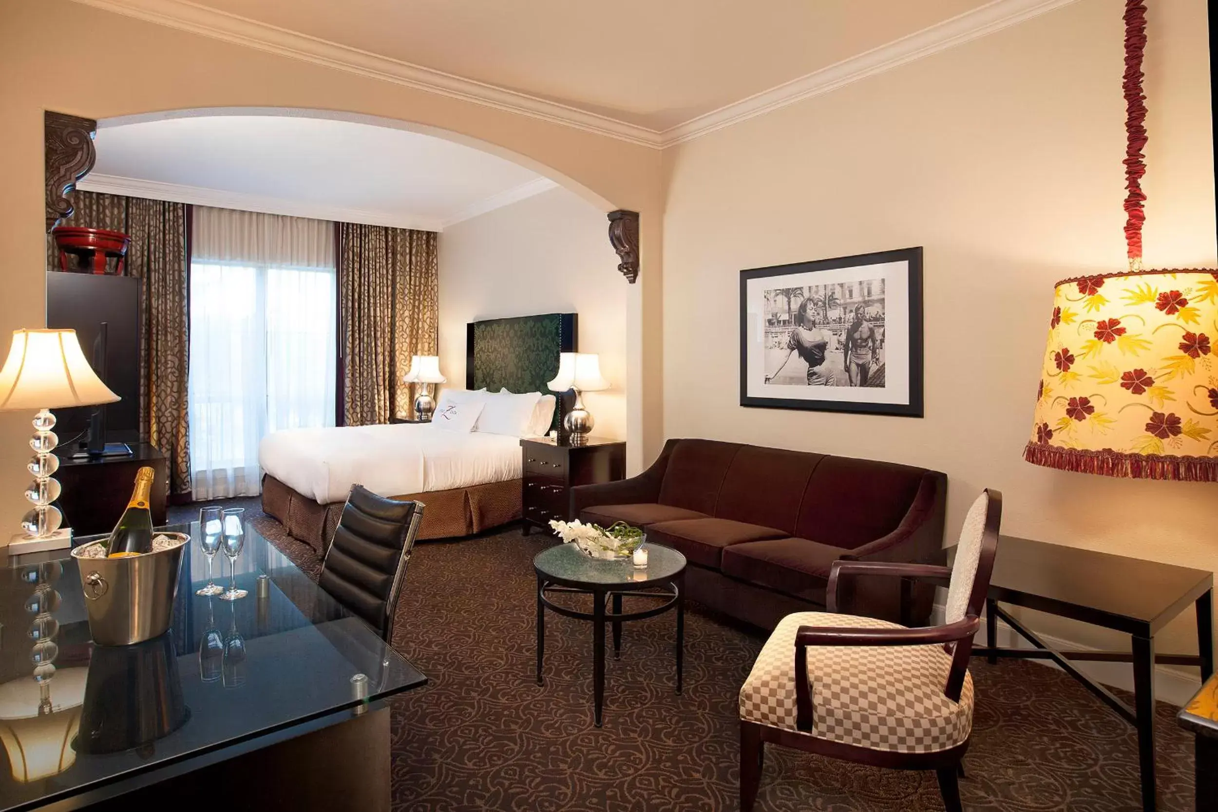 Bedroom, Seating Area in Hotel ZaZa Dallas
