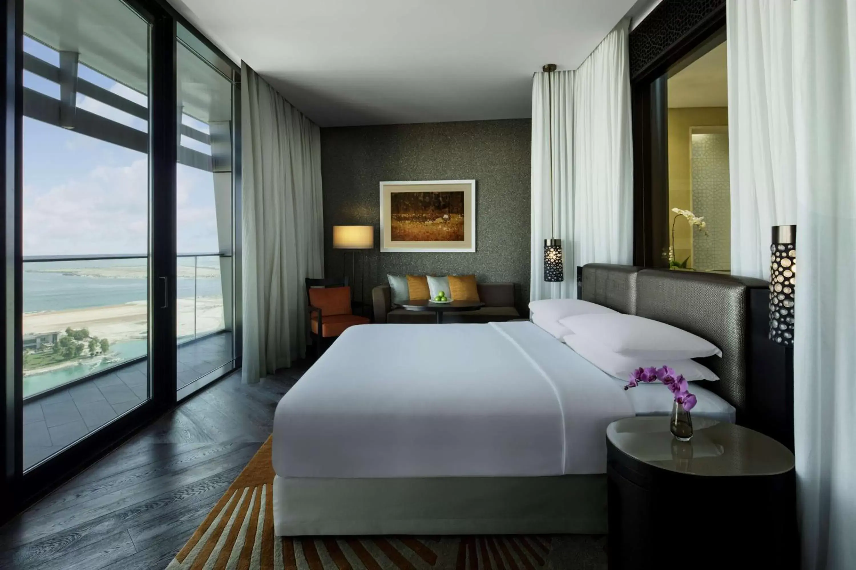 Bedroom in Grand Hyatt Abu Dhabi Hotel & Residences Emirates Pearl