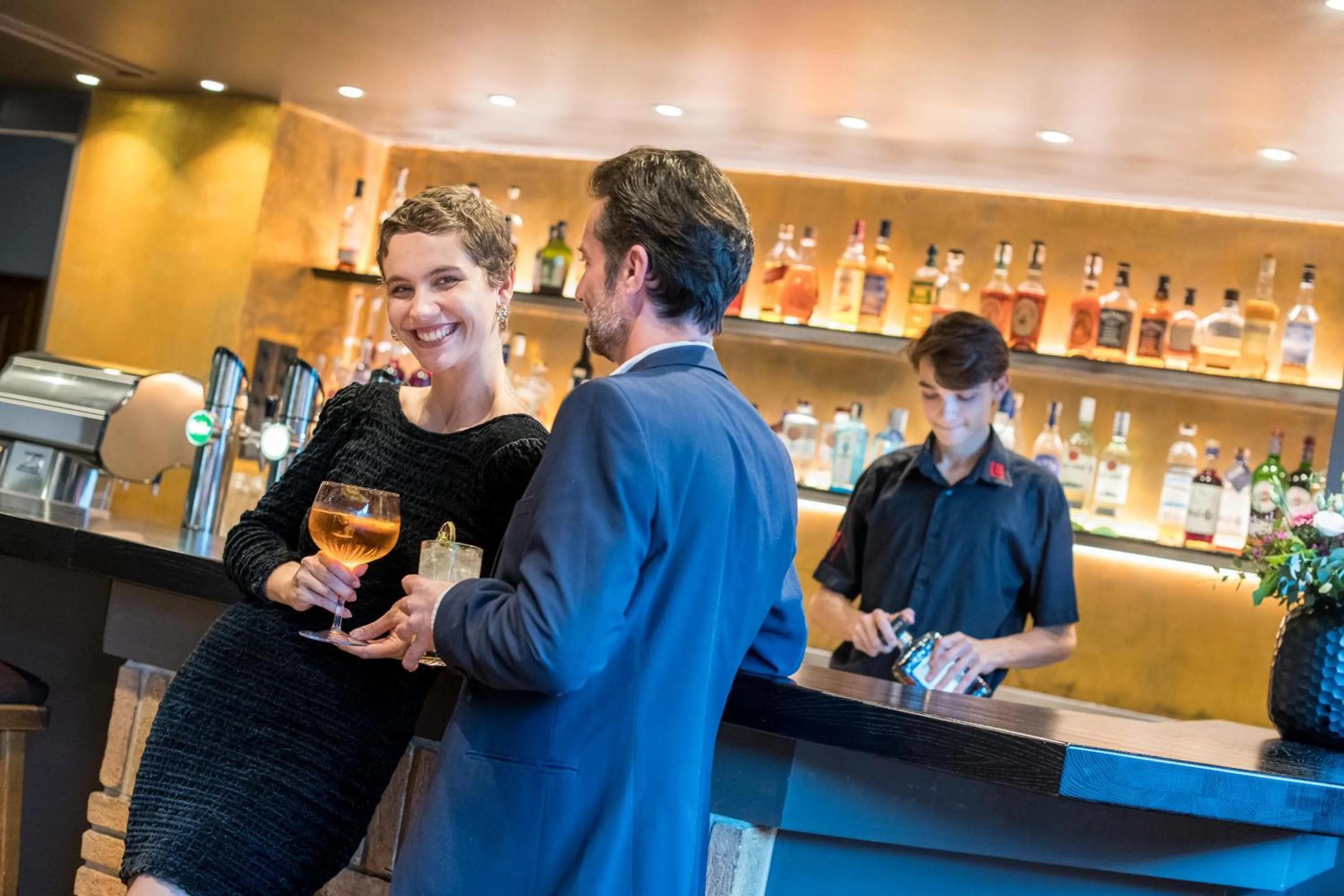 Lounge or bar in Hotel Moserhof