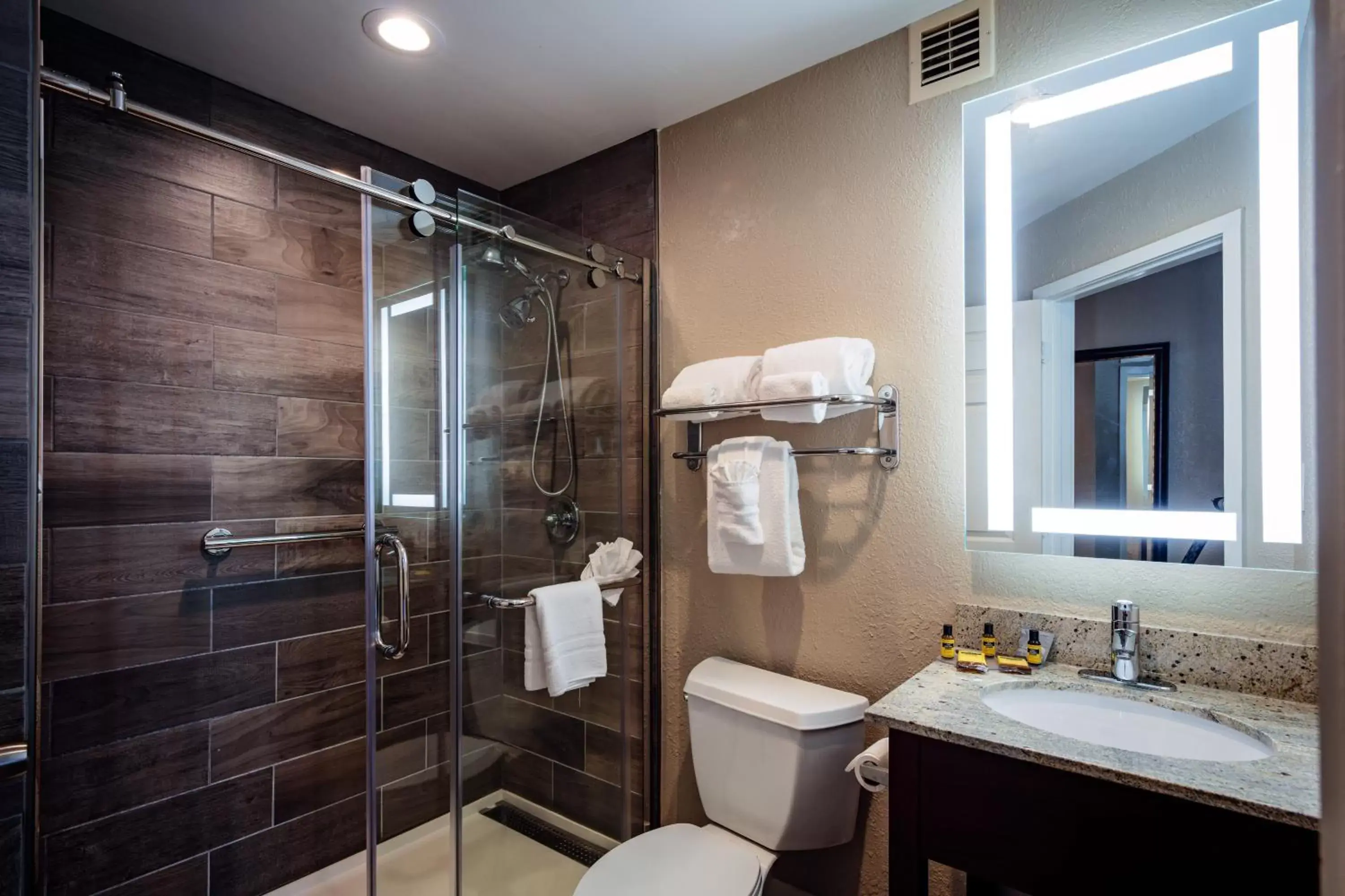 Shower, Bathroom in Best Western Plus Greenville I-385 Inn & Suites
