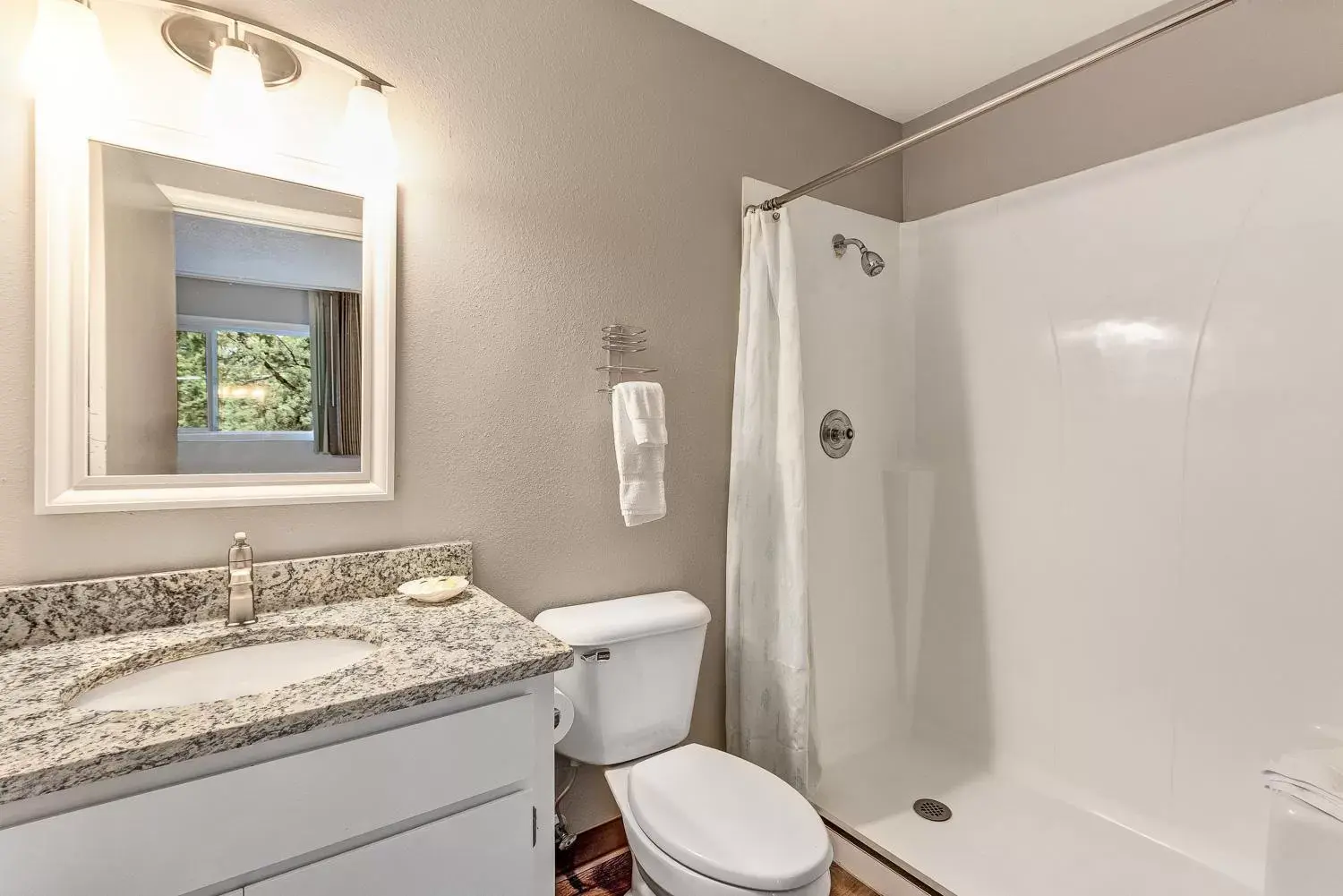 Shower, Bathroom in Bend Riverside Condos