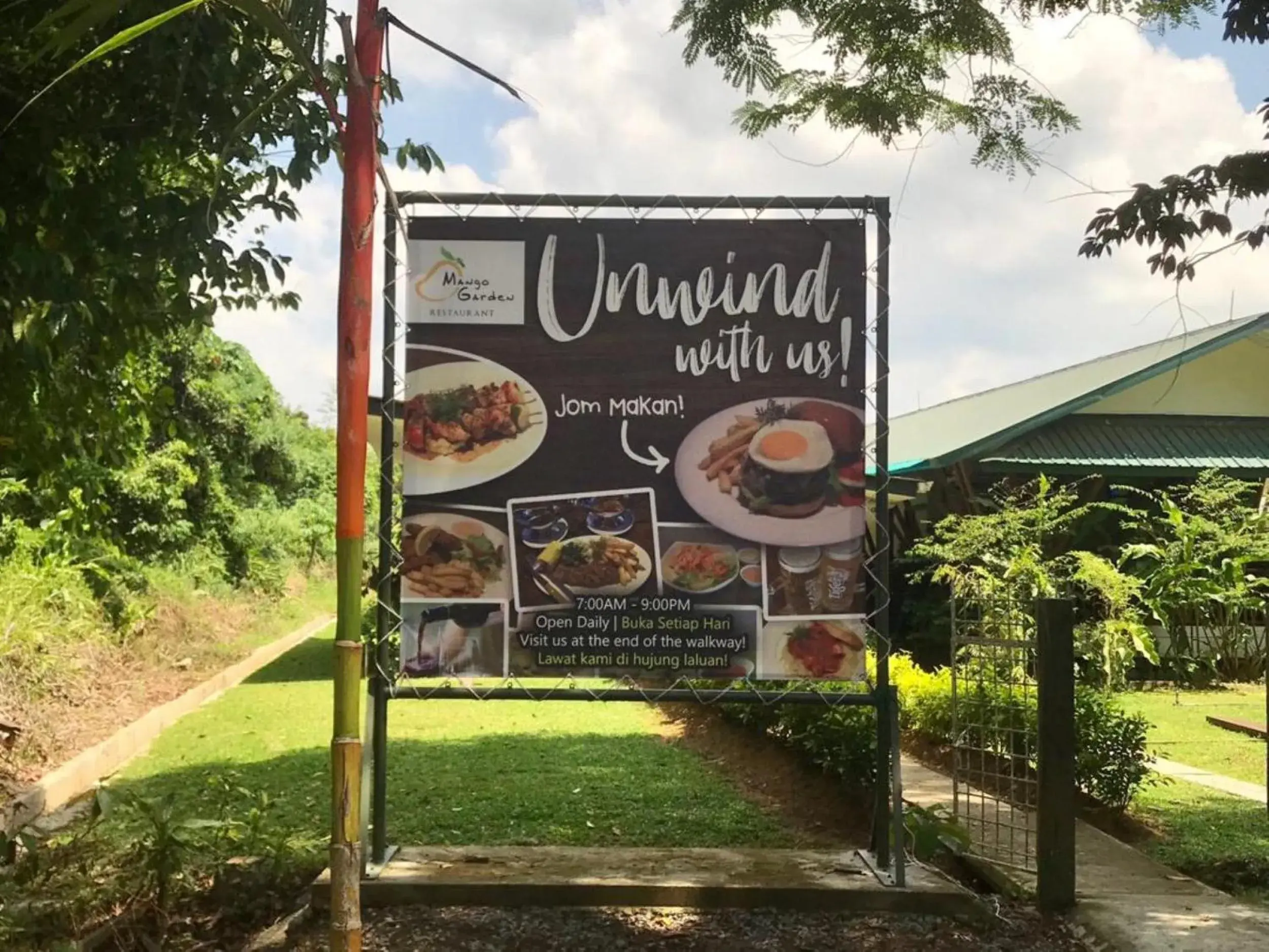 Logo/Certificate/Sign in Nature Lodge Sepilok