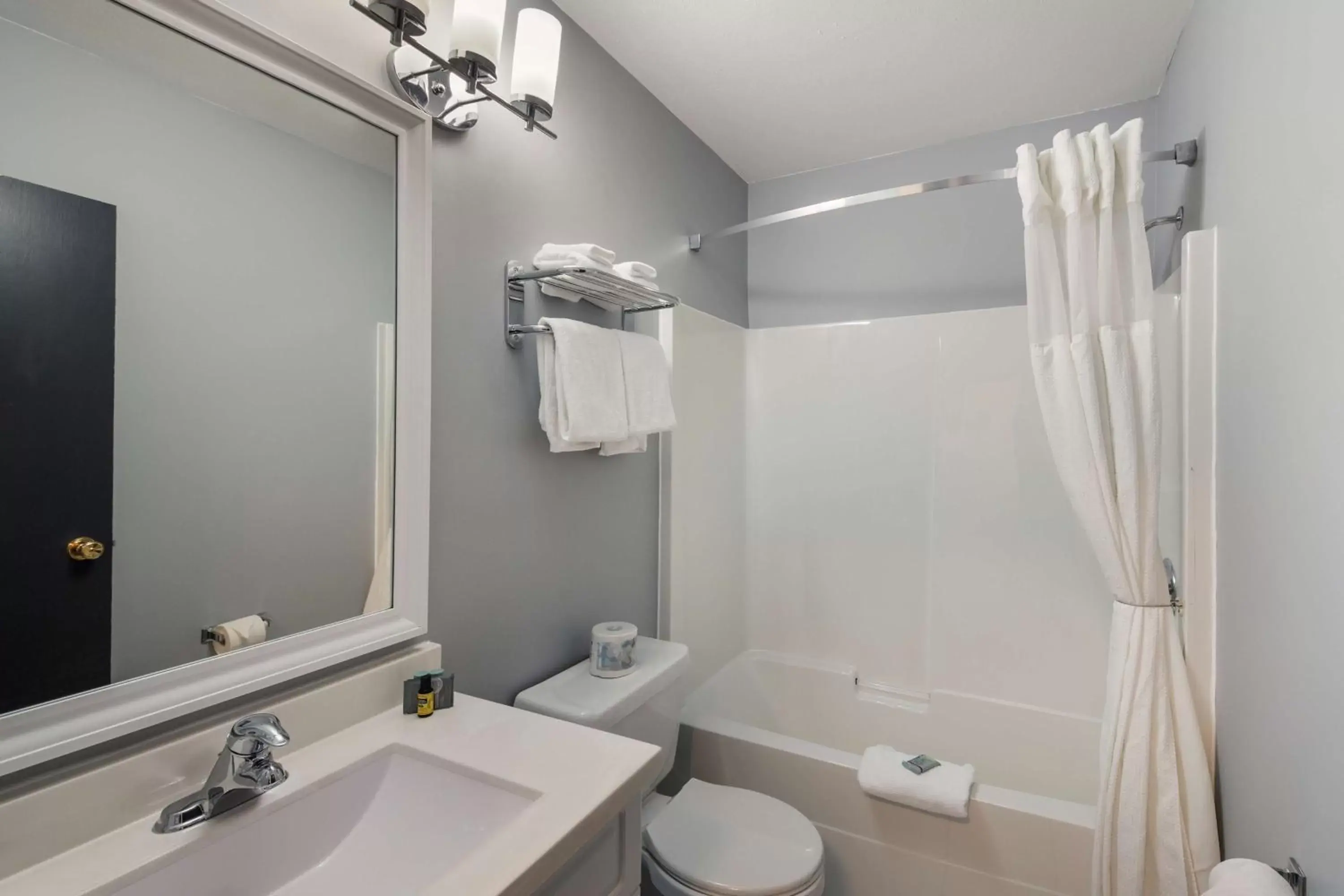 Bathroom in Stoke Hotel SureStay Collection by Best Western