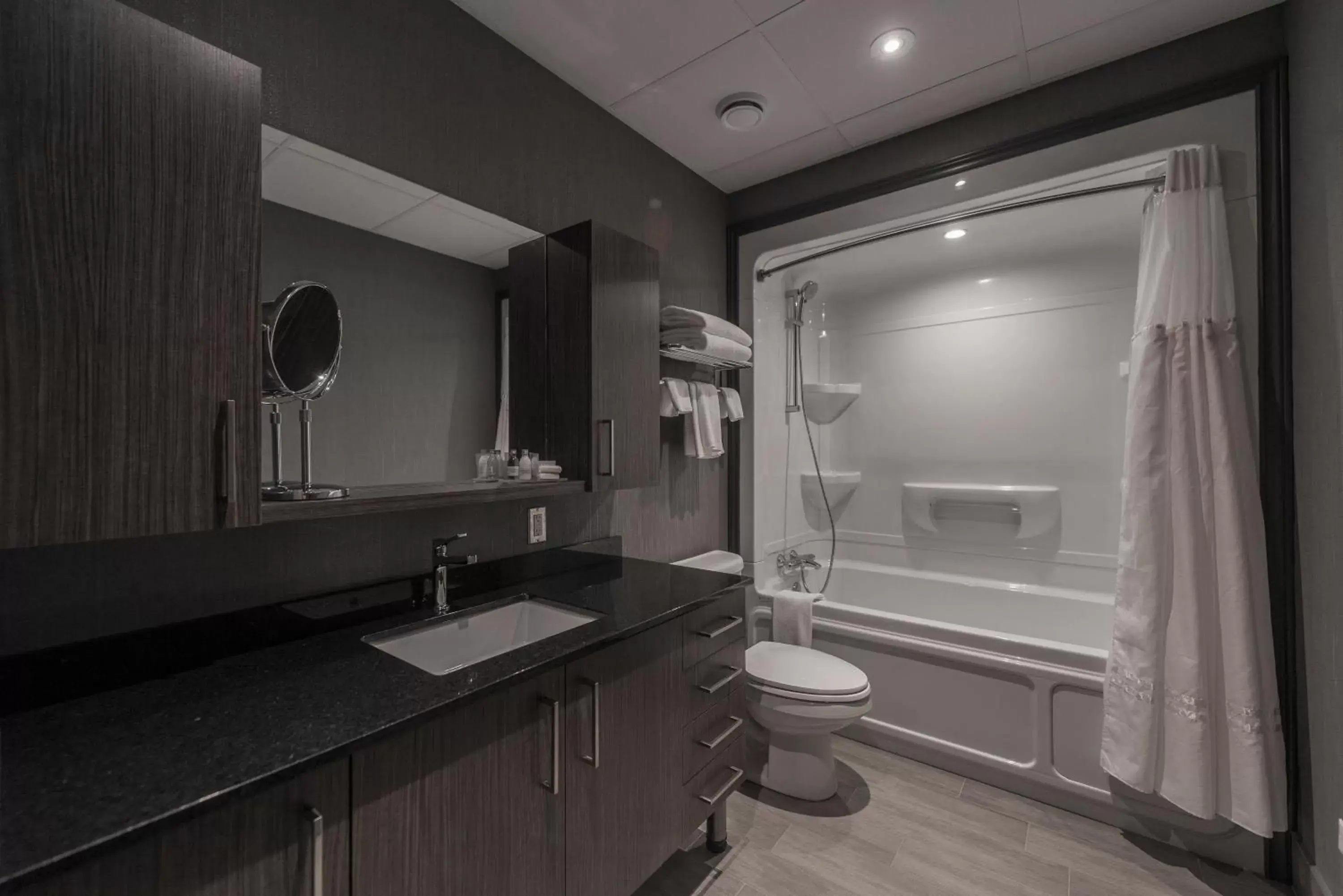 Bathroom in Hotel & Suites Le Dauphin Drummondville