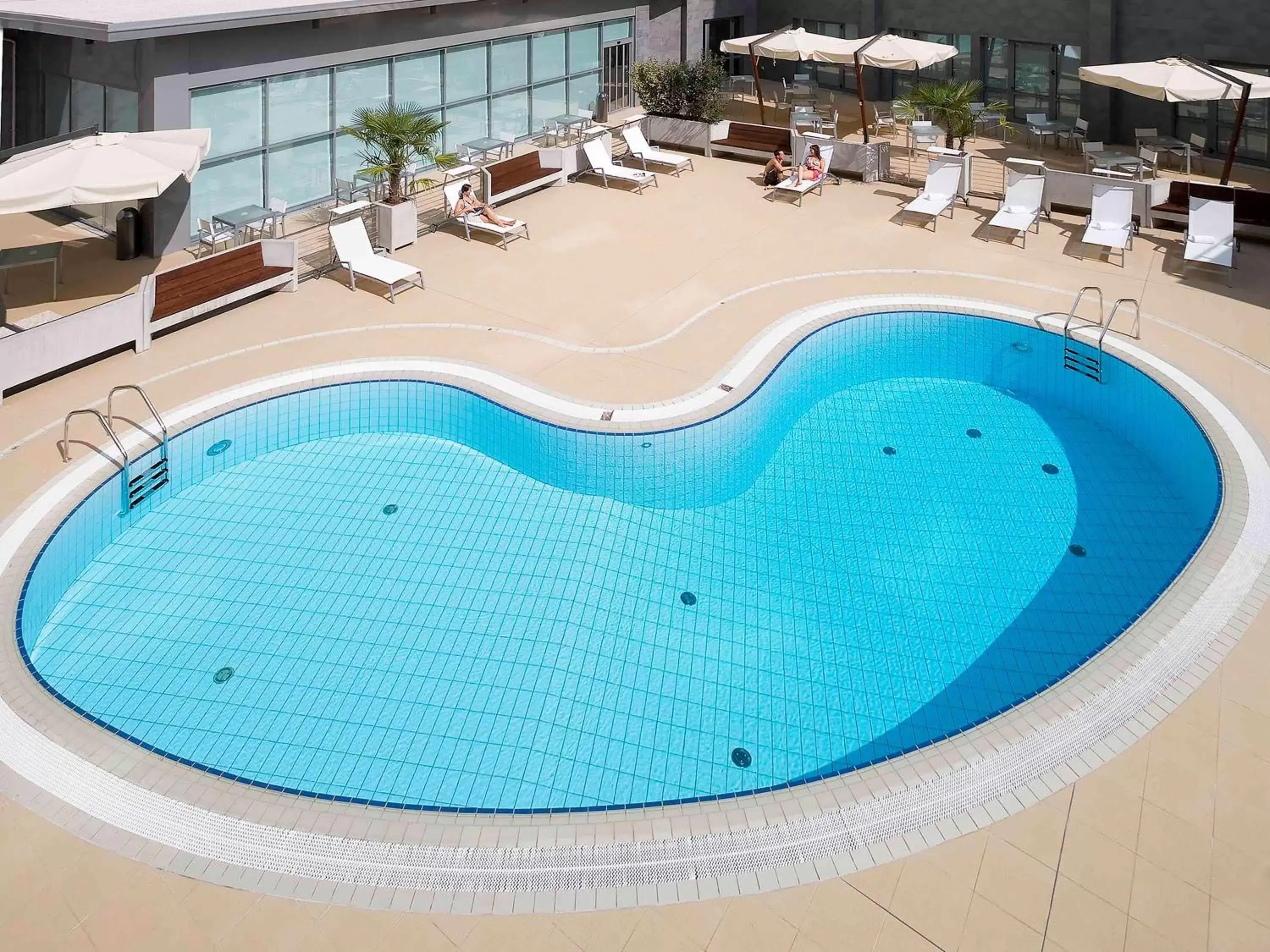 On site, Pool View in Novotel Milano Malpensa Aeroporto