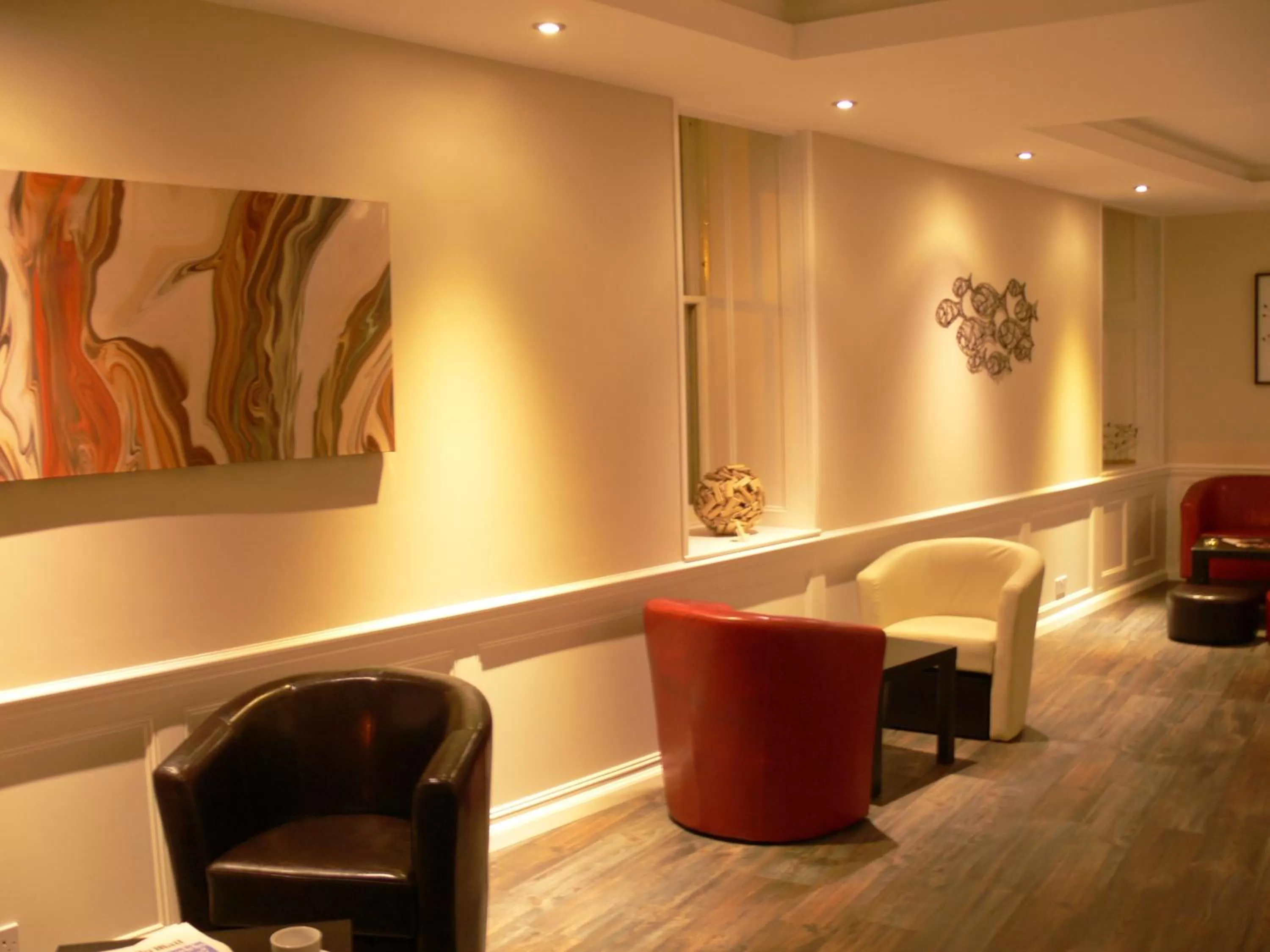 Seating area in The Home Arms Guesthouse