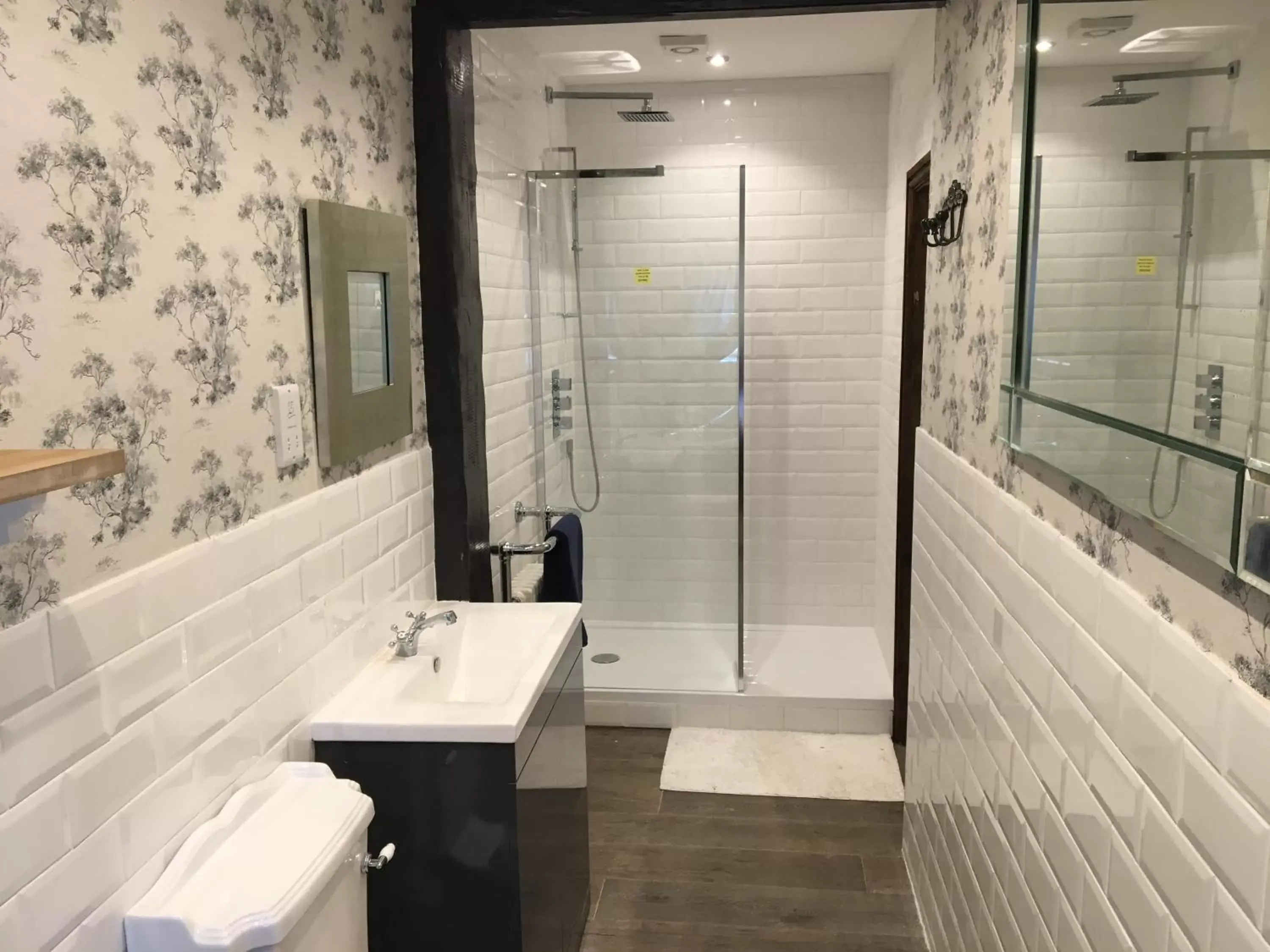 Shower, Bathroom in Tafarn y Waen -Guesthouse Bed and Breakfast