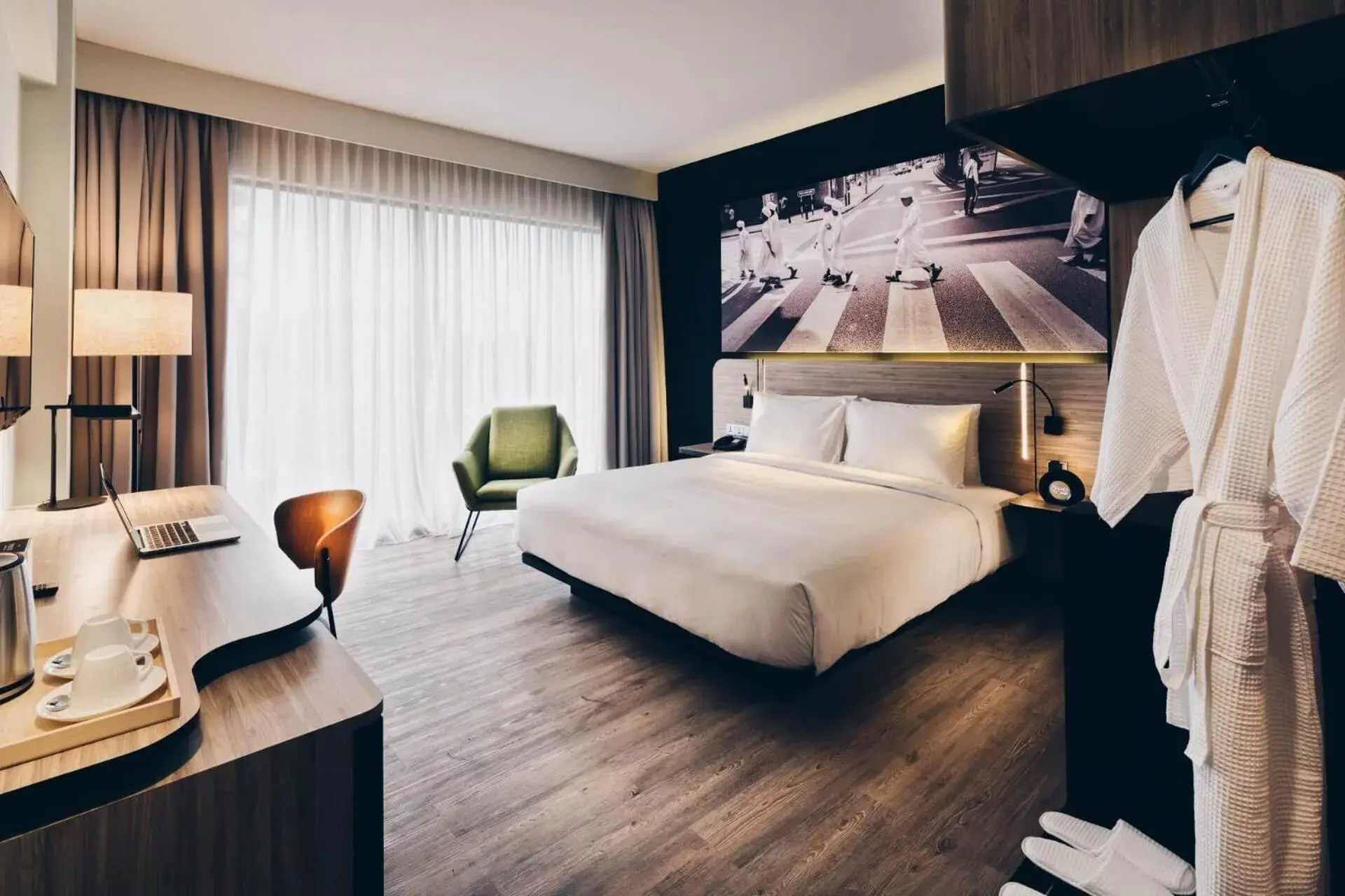 Bedroom in The Kuala Lumpur Journal Hotel