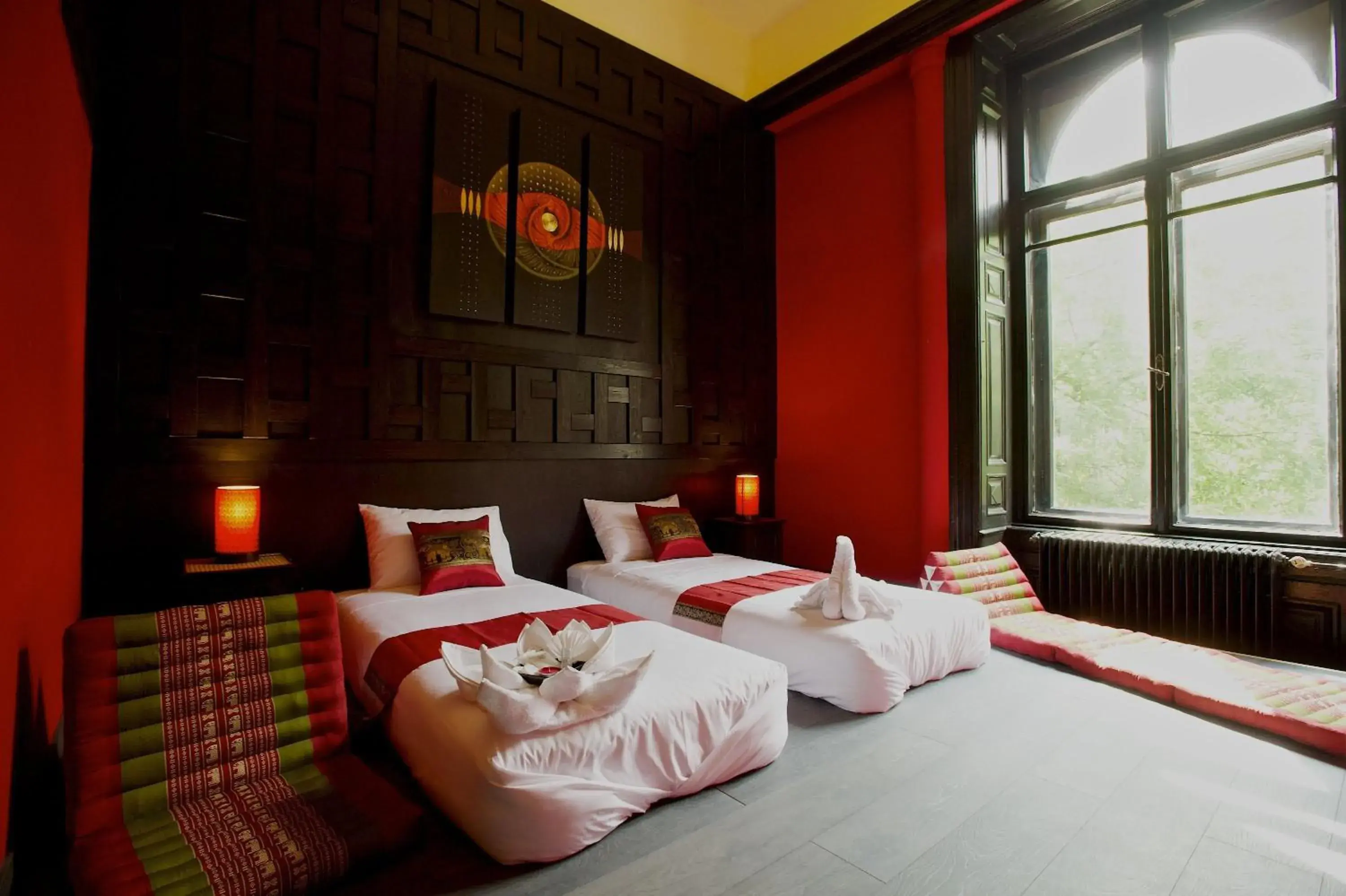 Bedroom, Bed in Andrassy Thai Hotel