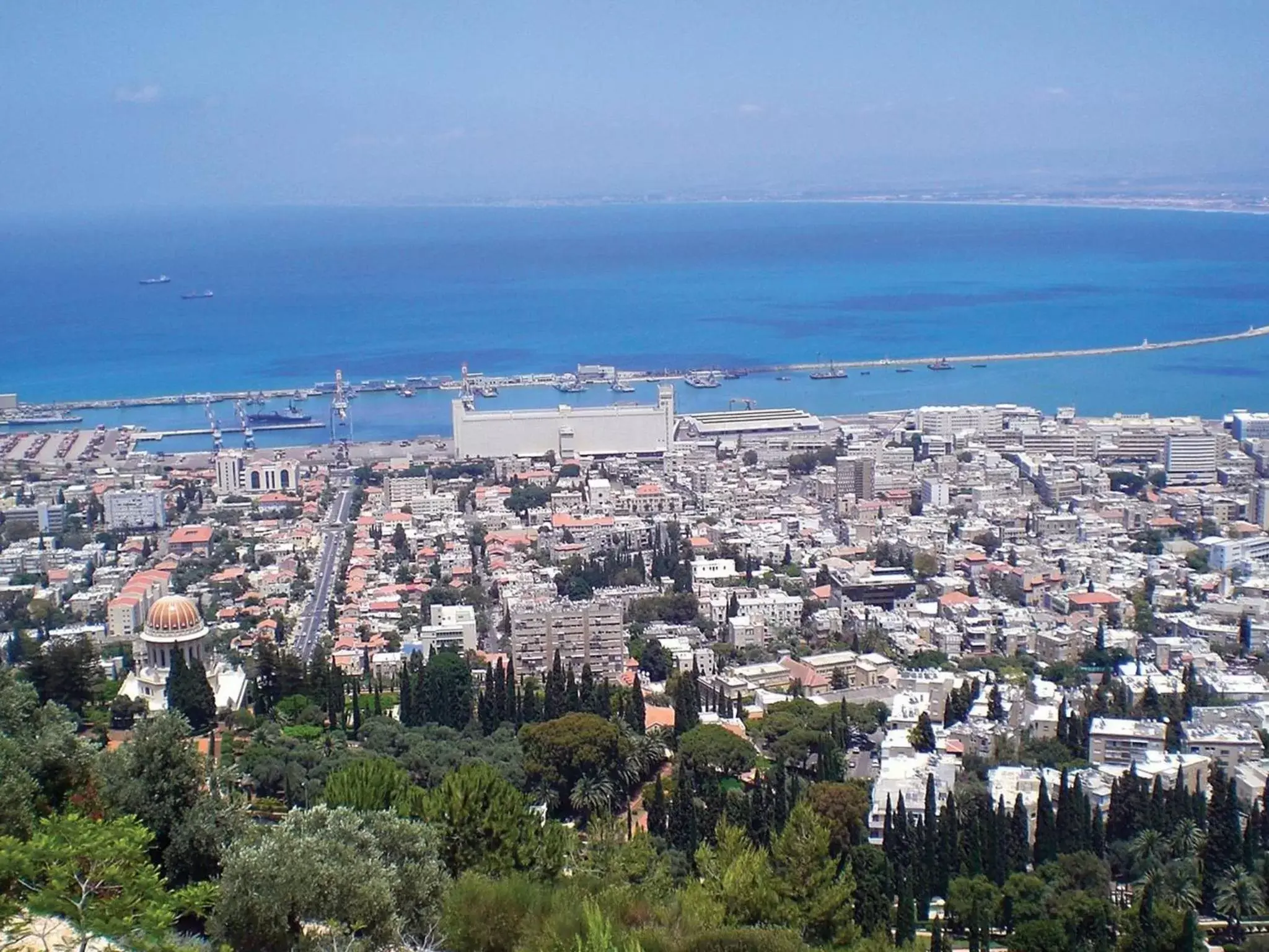 View (from property/room), Bird's-eye View in Dan Carmel Haifa