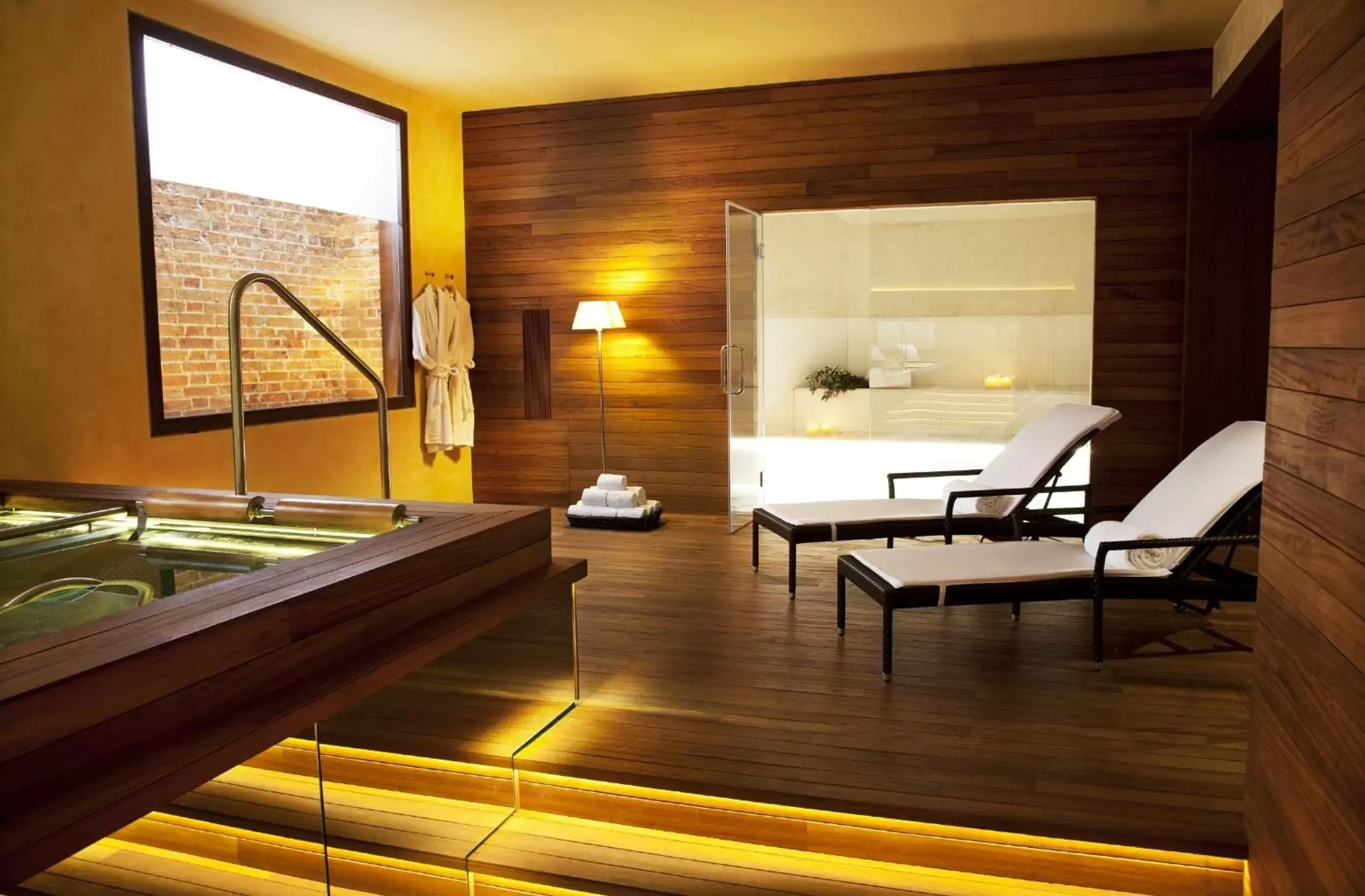 Steam room in URSO Hotel & Spa, a Small Luxury Hotel of the World