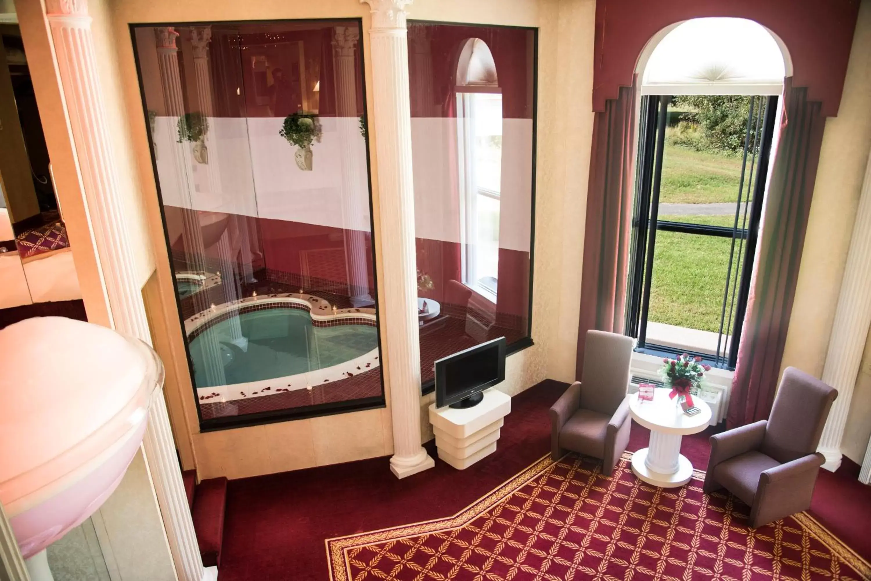 Bathroom in Pocono Palace Resort