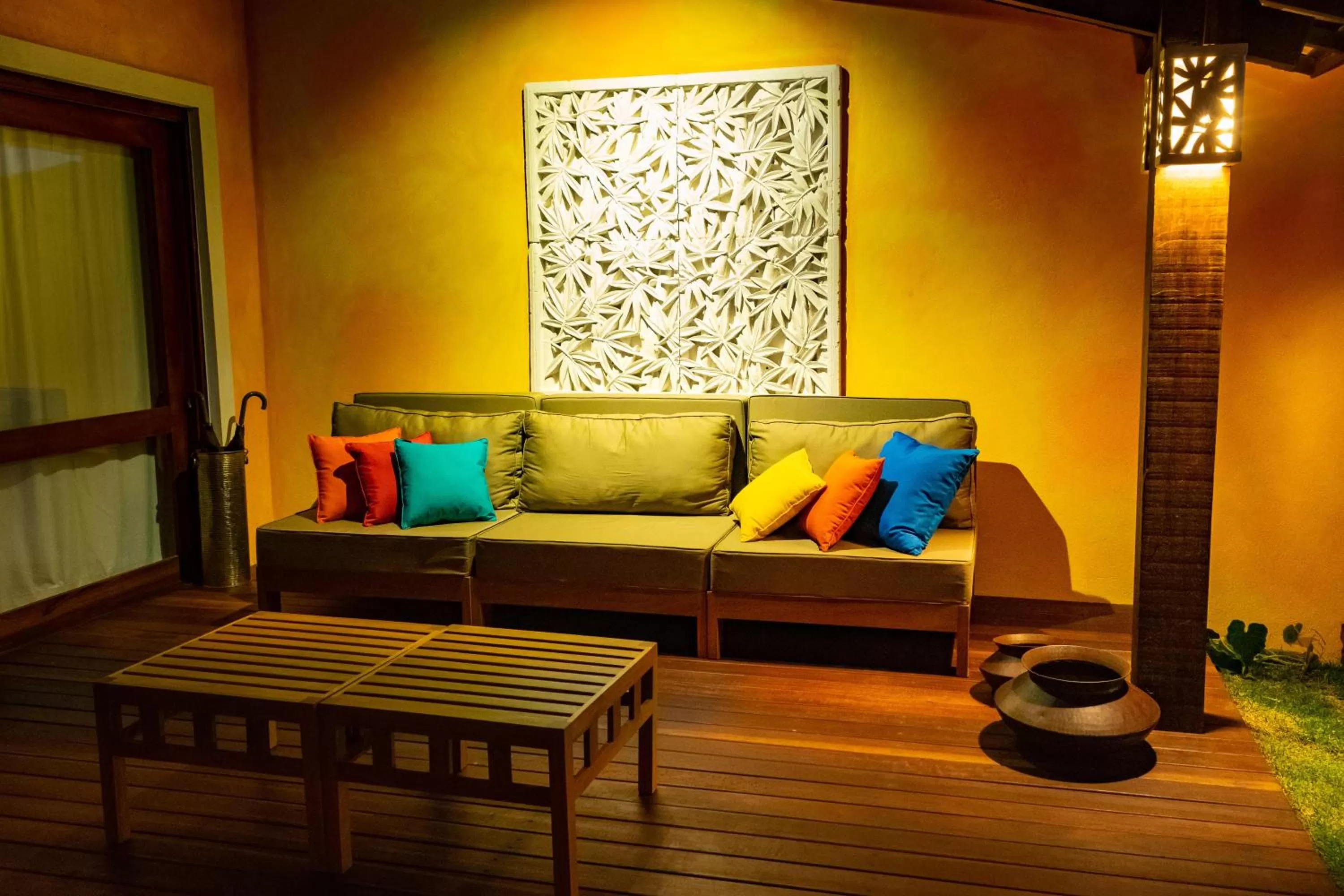 Seating area in Zorah Beach Hotel