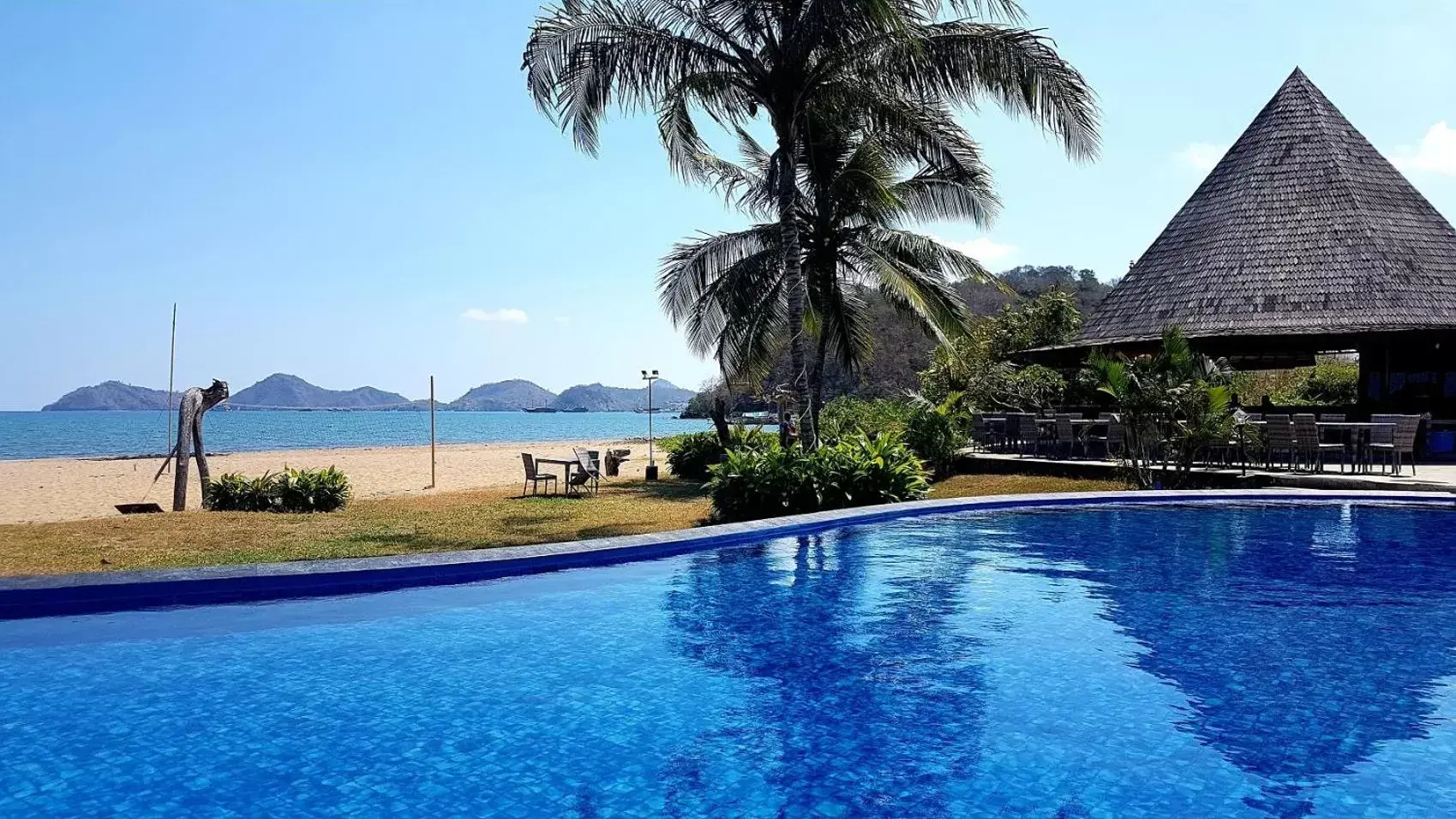 Pool view, Swimming Pool in Luwansa Beach Hotel