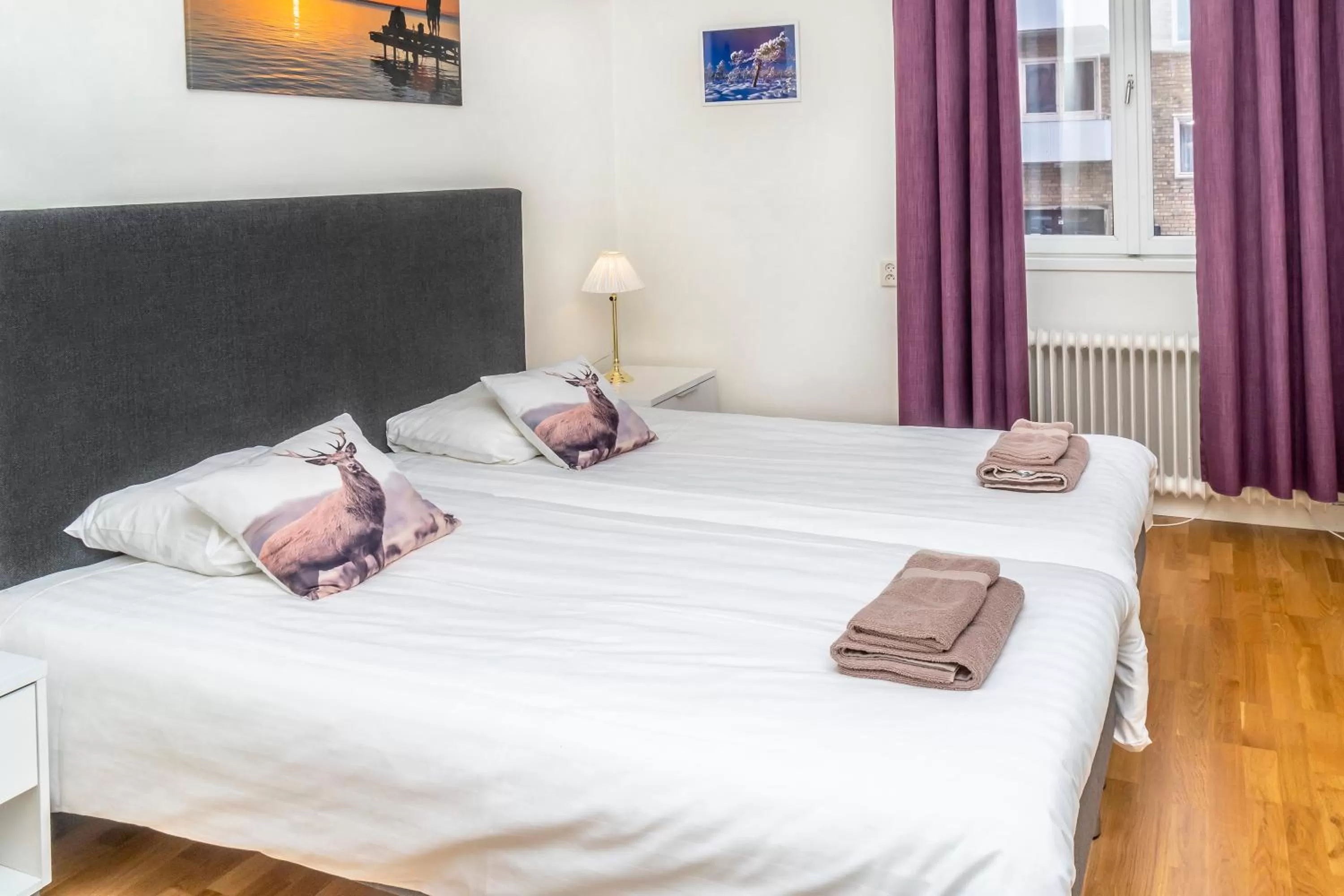 Bedroom, Bed in Hotell Linden