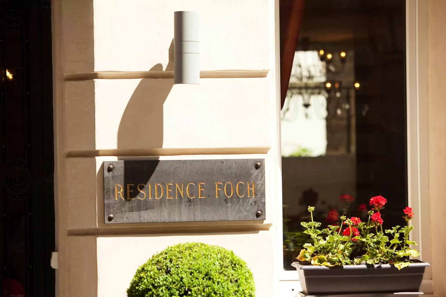 Facade/entrance in Hotel Residence Foch