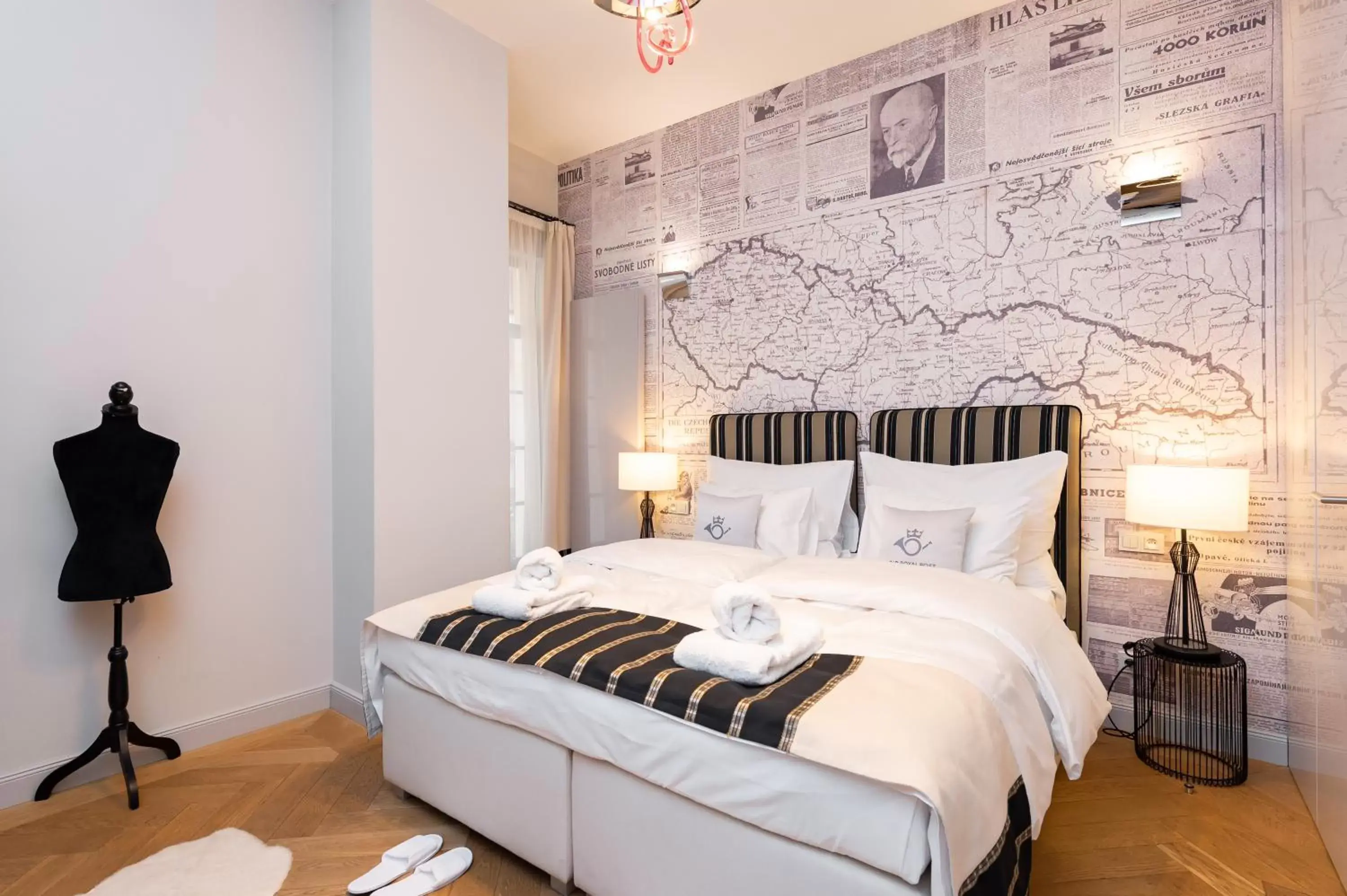 Two-Bedroom Suite with Balcony in Old Royal Post Boutique Hotel & Premium Suites Two-Bedroom Suite with Balcony in Old Royal Post Boutique Hotel & Premium Suites