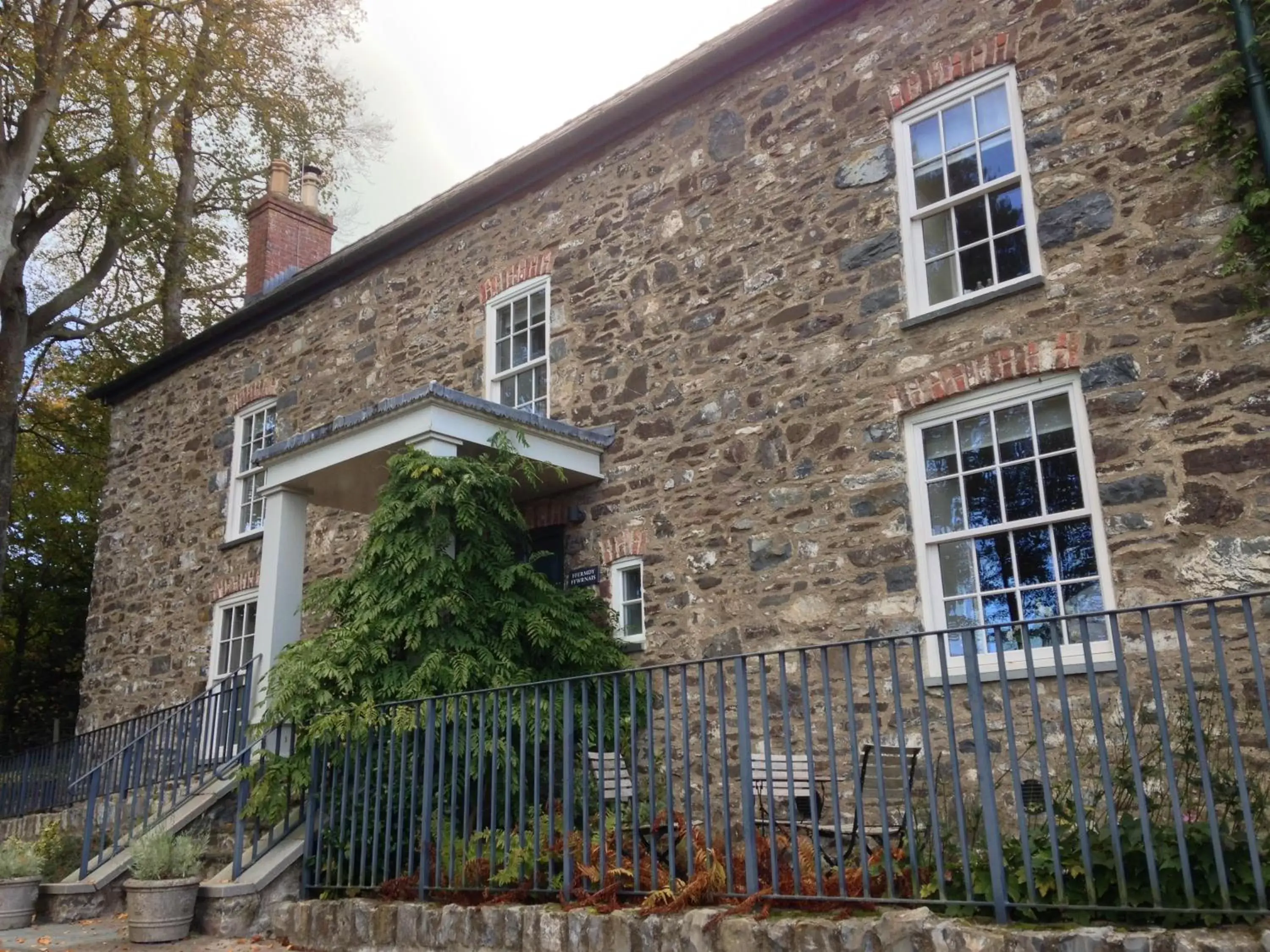 Property Building in The Farmhouse at Bodnant Welsh Food