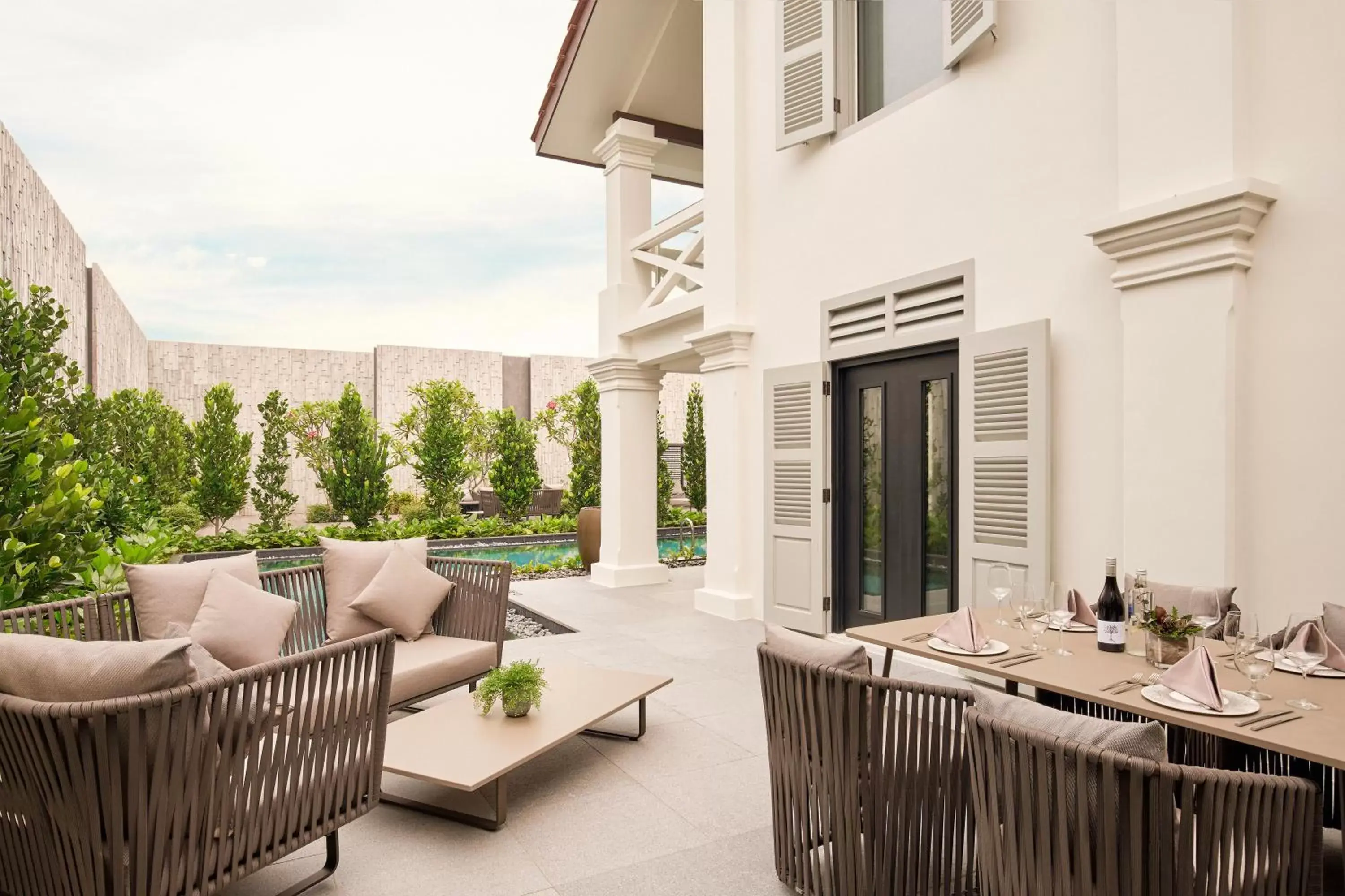 Balcony/Terrace in The Barracks Hotel Sentosa by Far East Hospitality