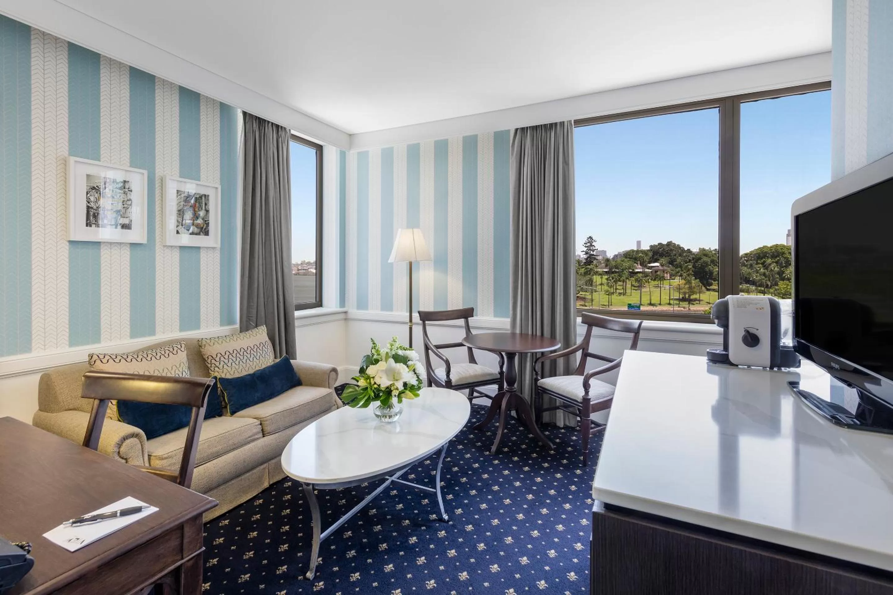 Living room in View Brisbane