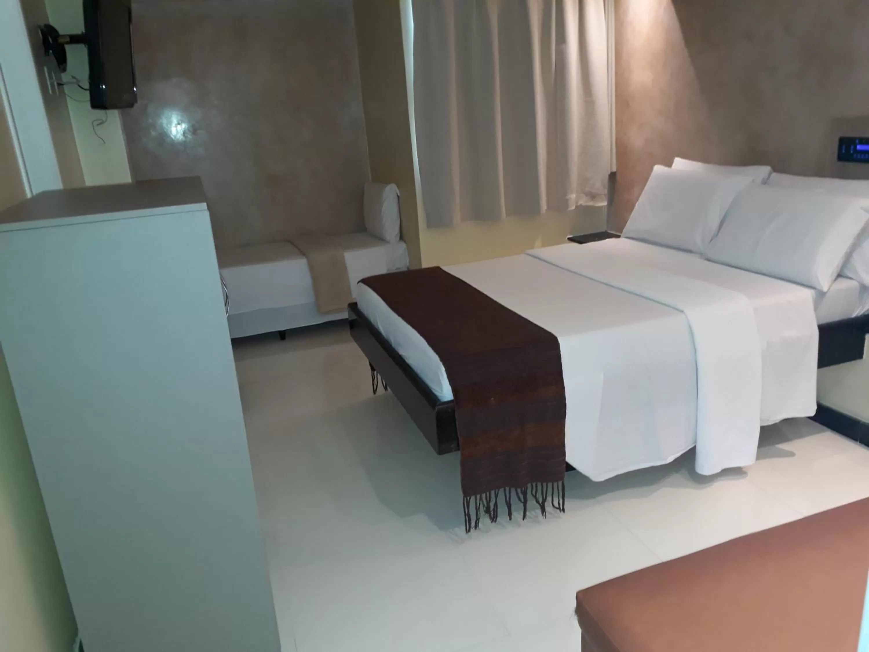 Bed in Hotel Sempre Bahia