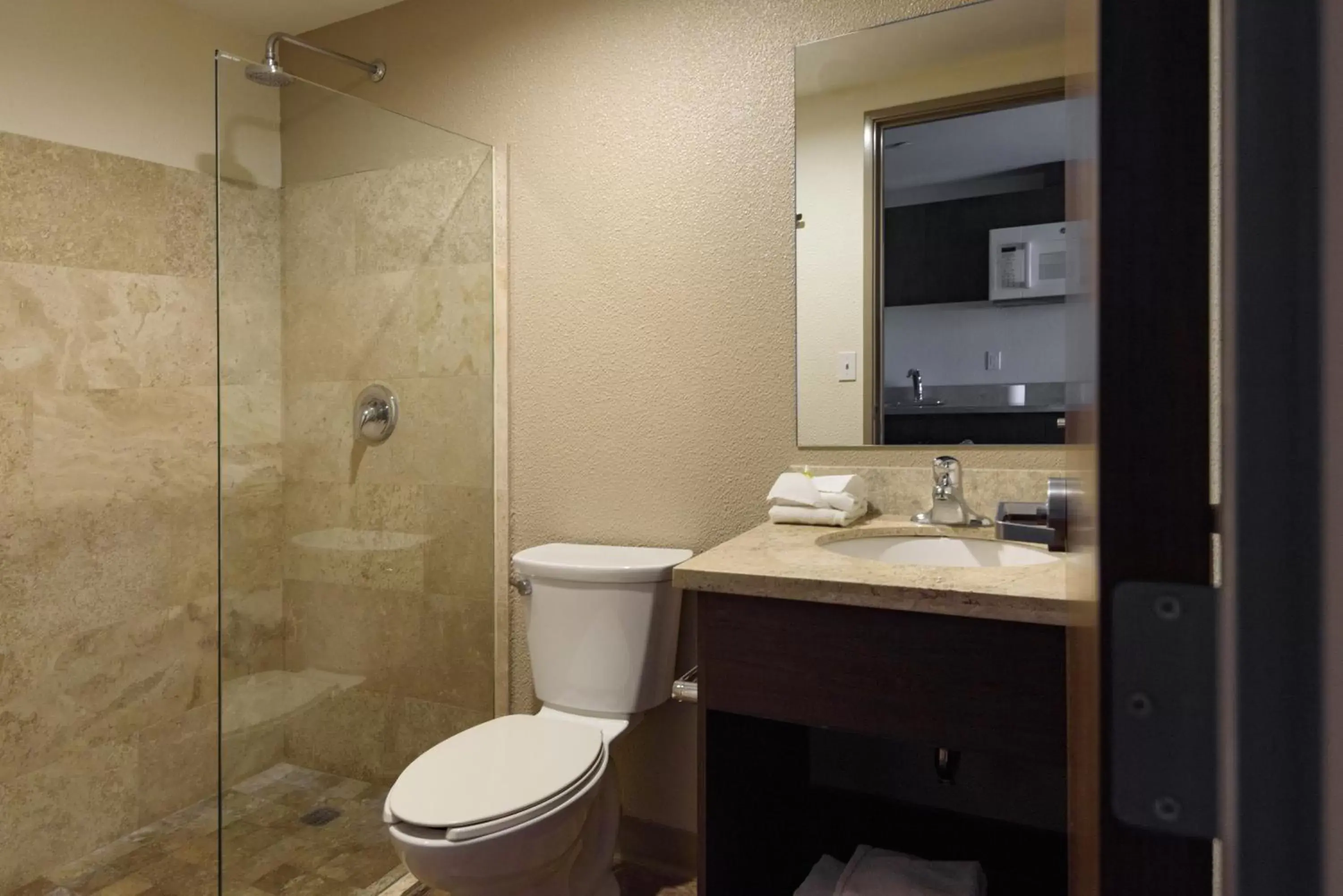 Shower, Bathroom in Extended Suites Tijuana Macroplaza