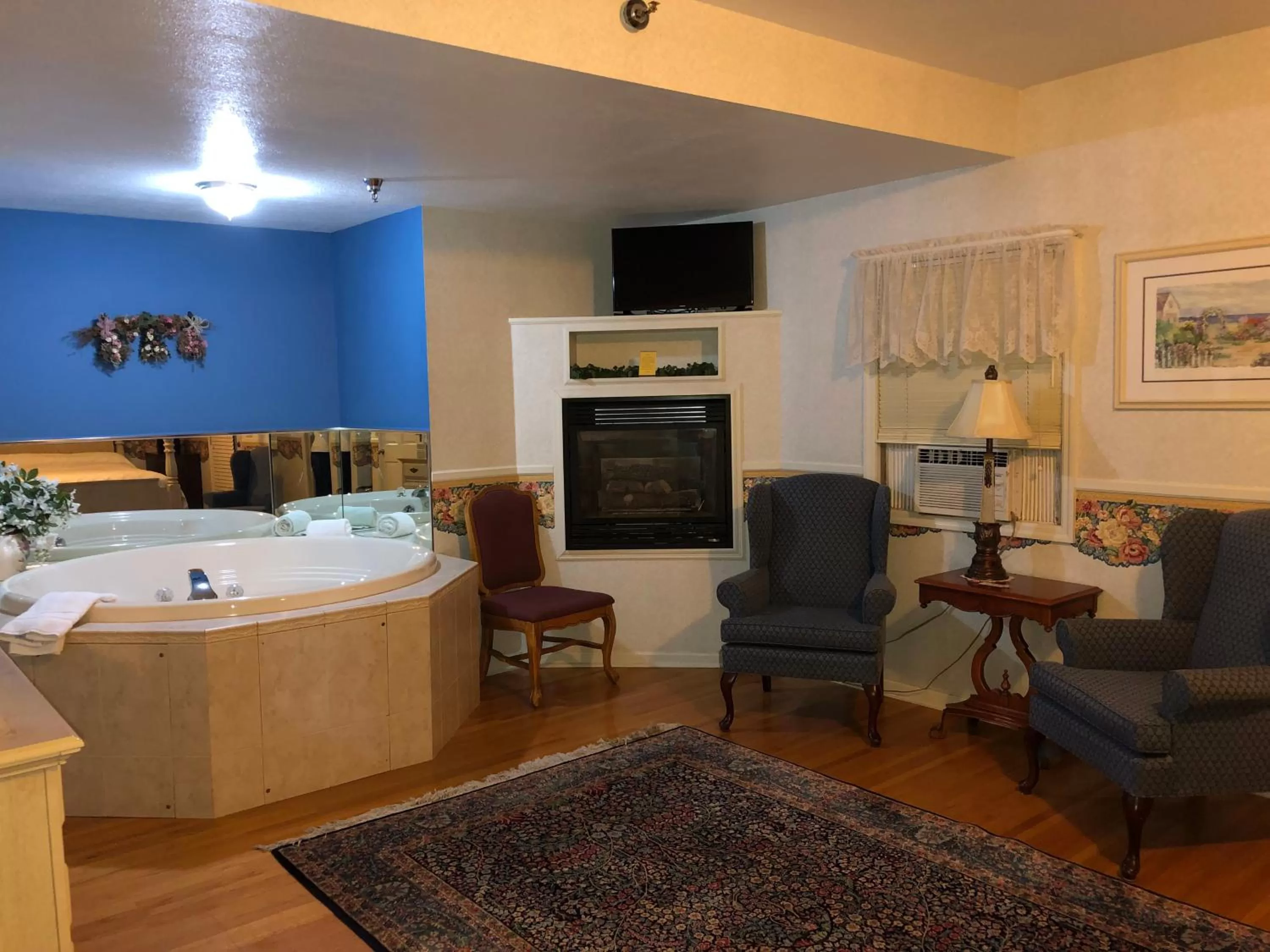 Seating area in Afton House Inn