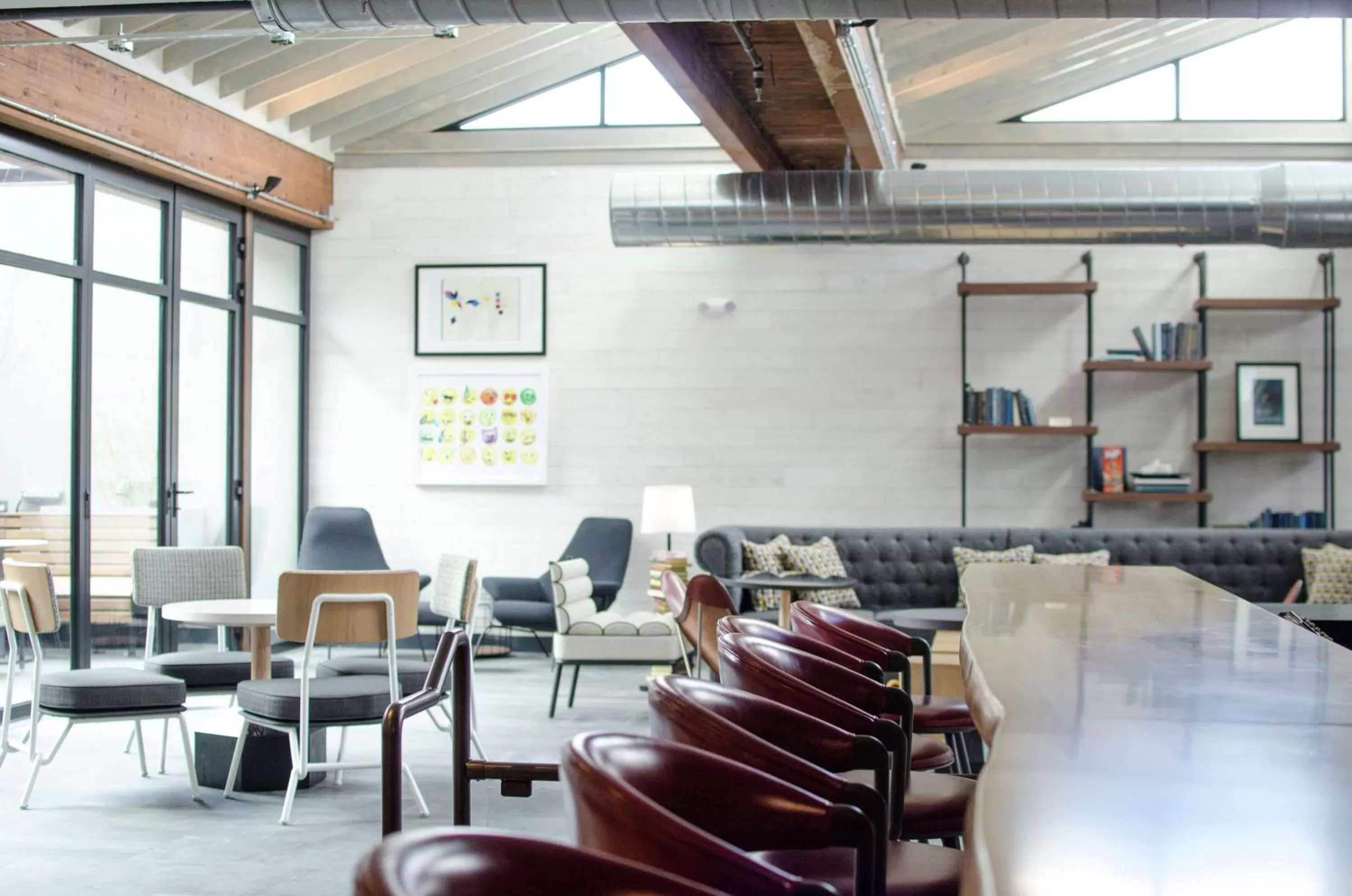 Lobby or reception in Freepoint Hotel Cambridge, Tapestry Collection by Hilton