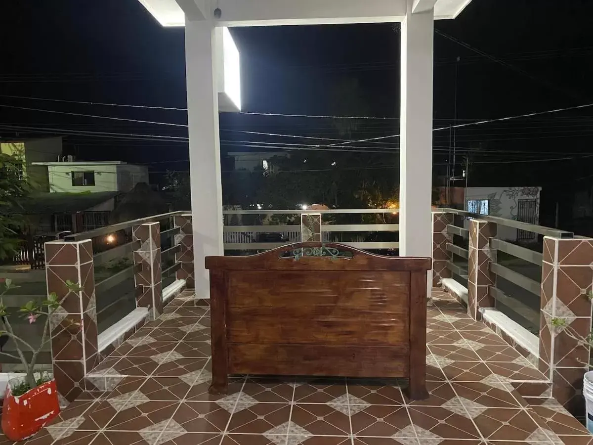 Balcony/Terrace in Hotel villa carmita