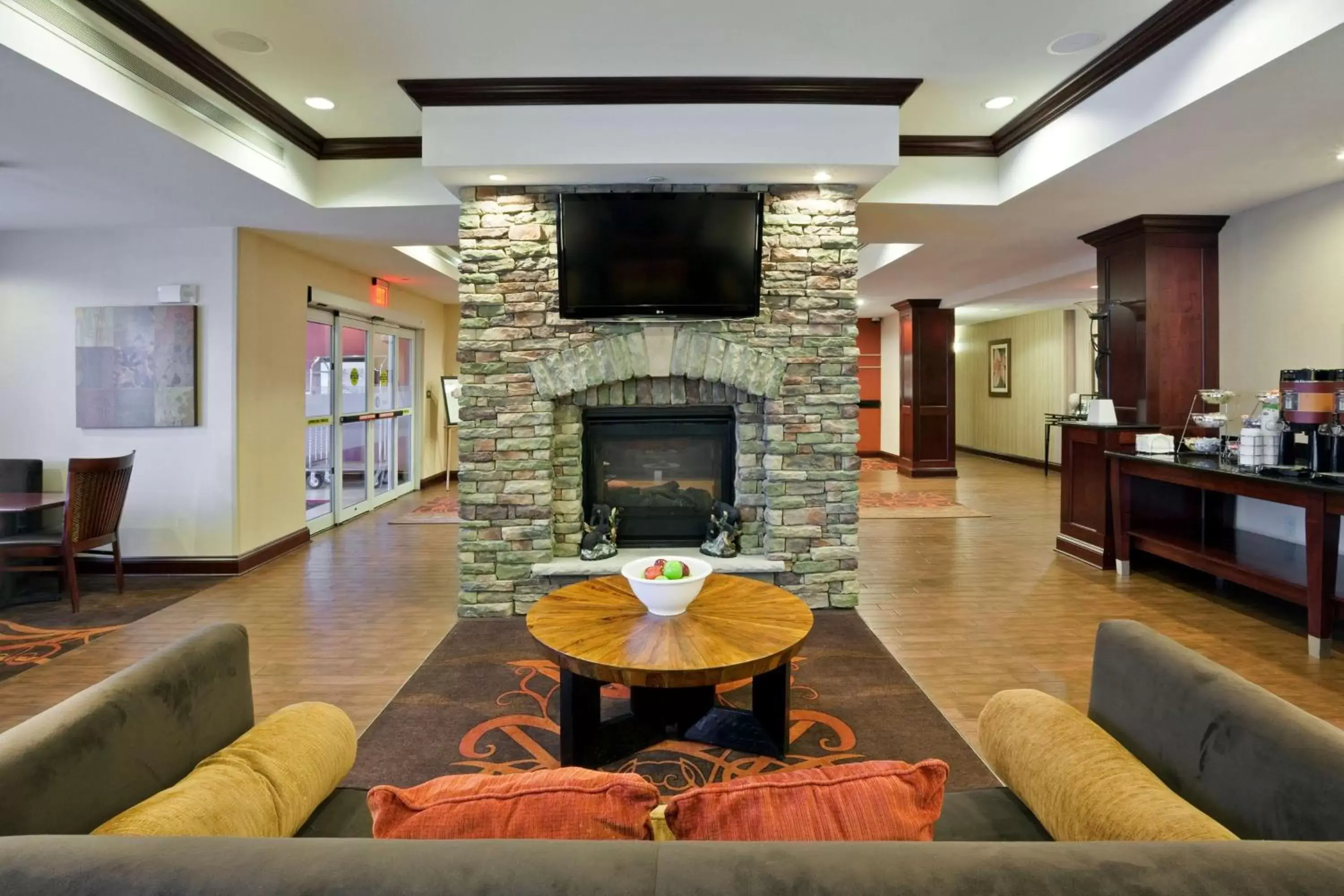 Lobby or reception, Lounge/Bar in Hampton Inn Matamoras