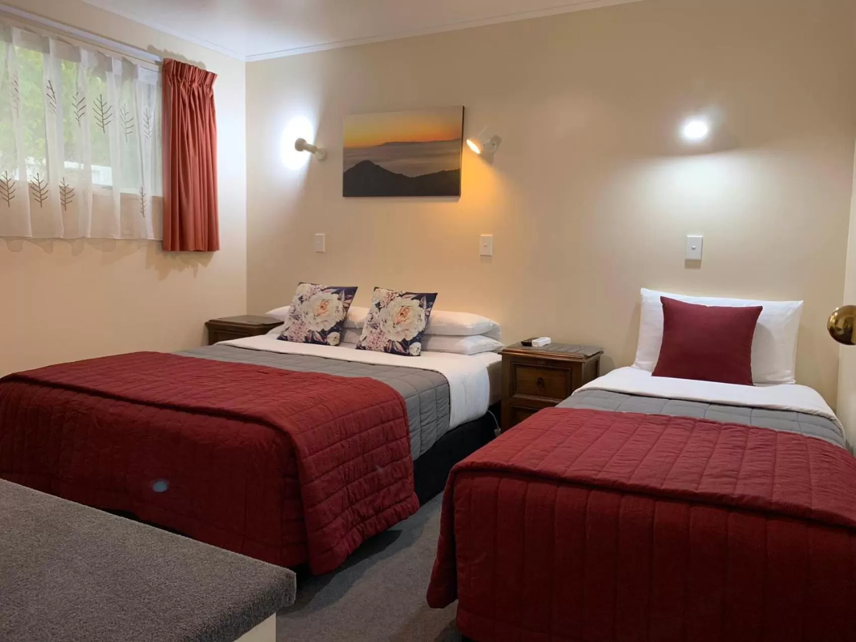 Bed in Amber Court Motel