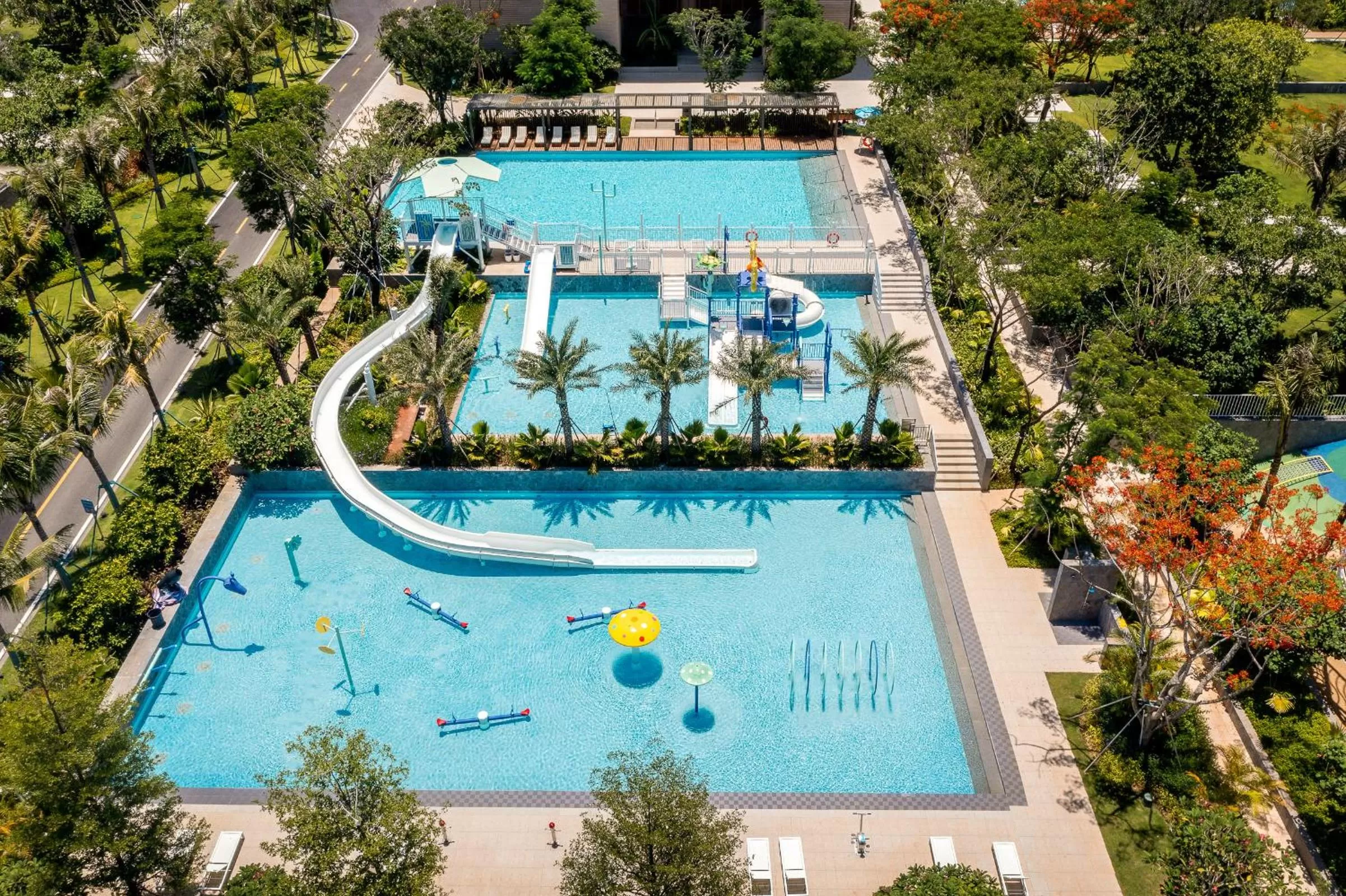 Aqua park in The Taikang Sanya, a Tribute Portfolio Resort