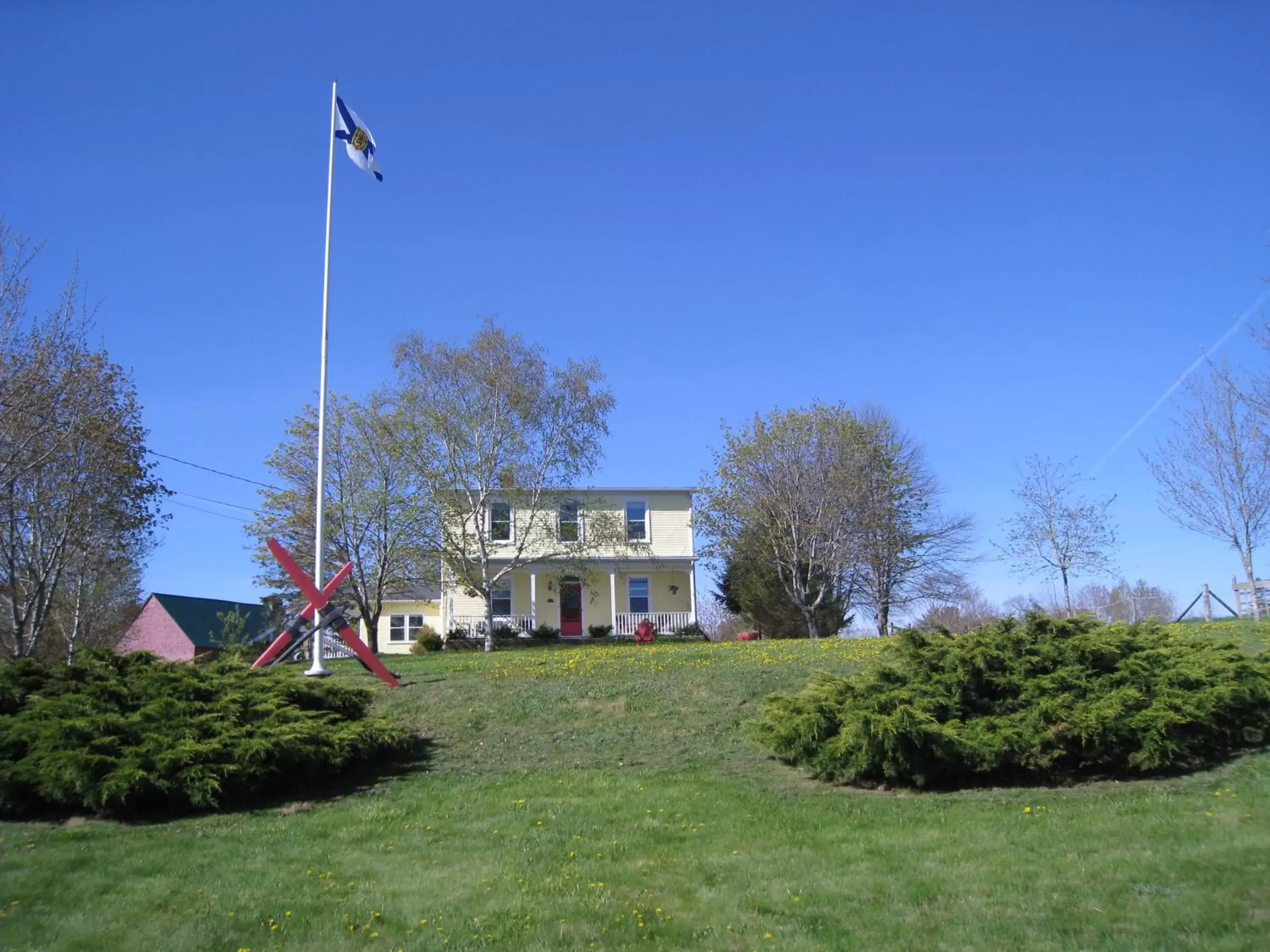 Spring, Property Building in River Ridge Lodge