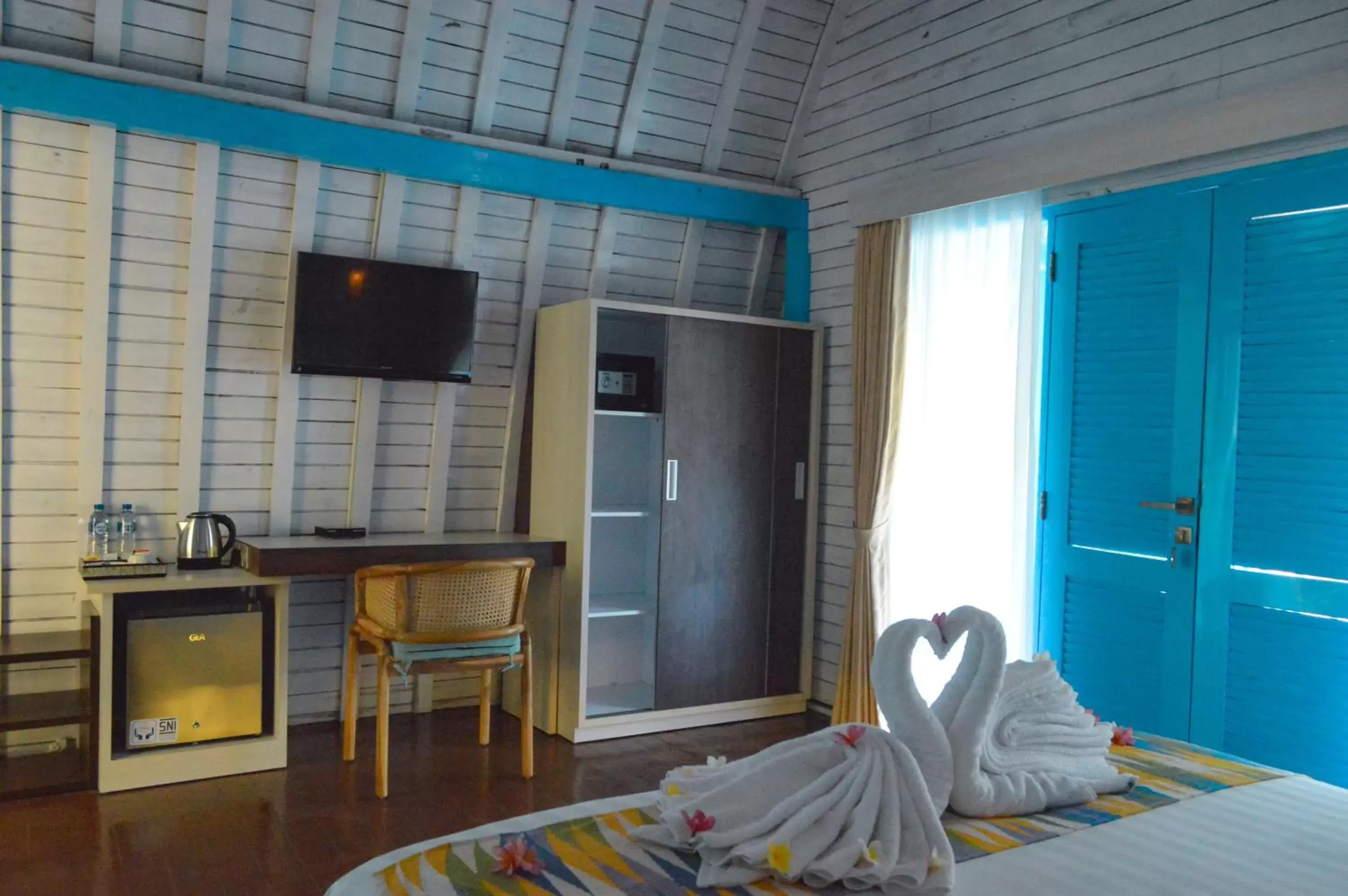 Bed in The MG Villa & SPA Bed in The MG Villa & SPA