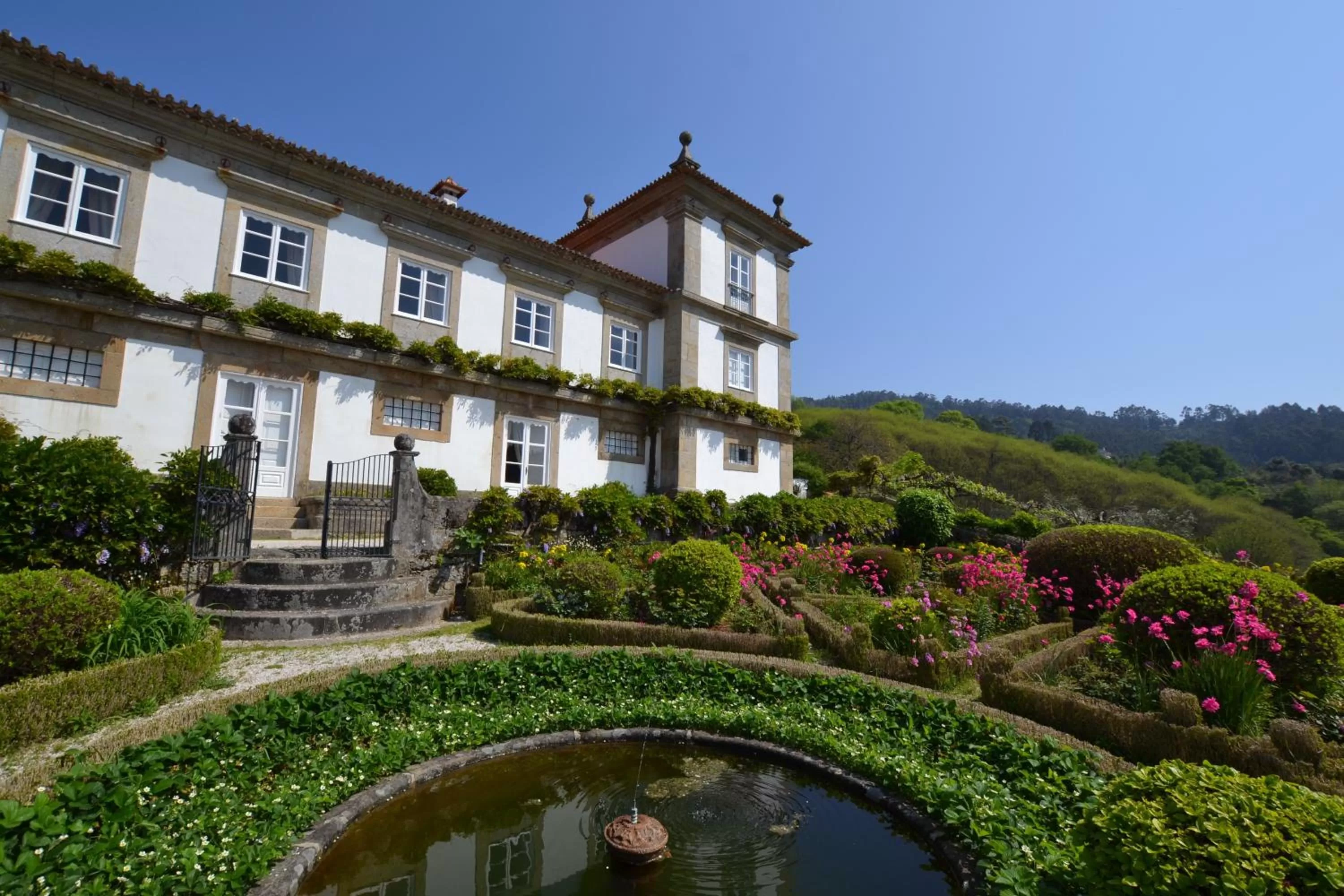 Garden in Paço de Calheiros - Turismo de Habitação