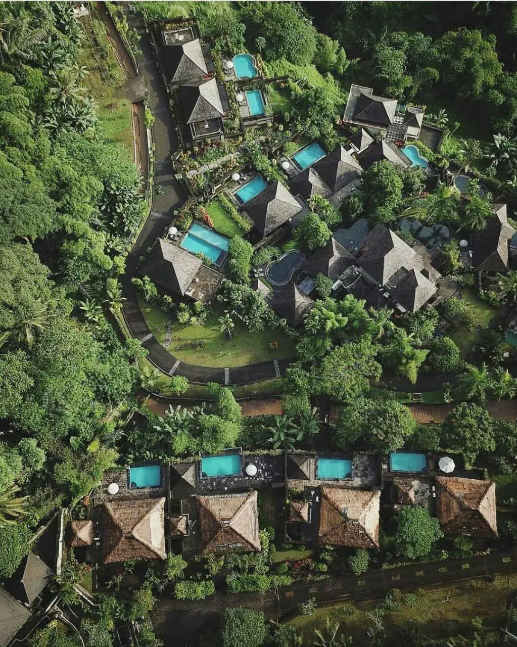 Property building, Bird's-eye View in The Payogan Villa Resort and Spa