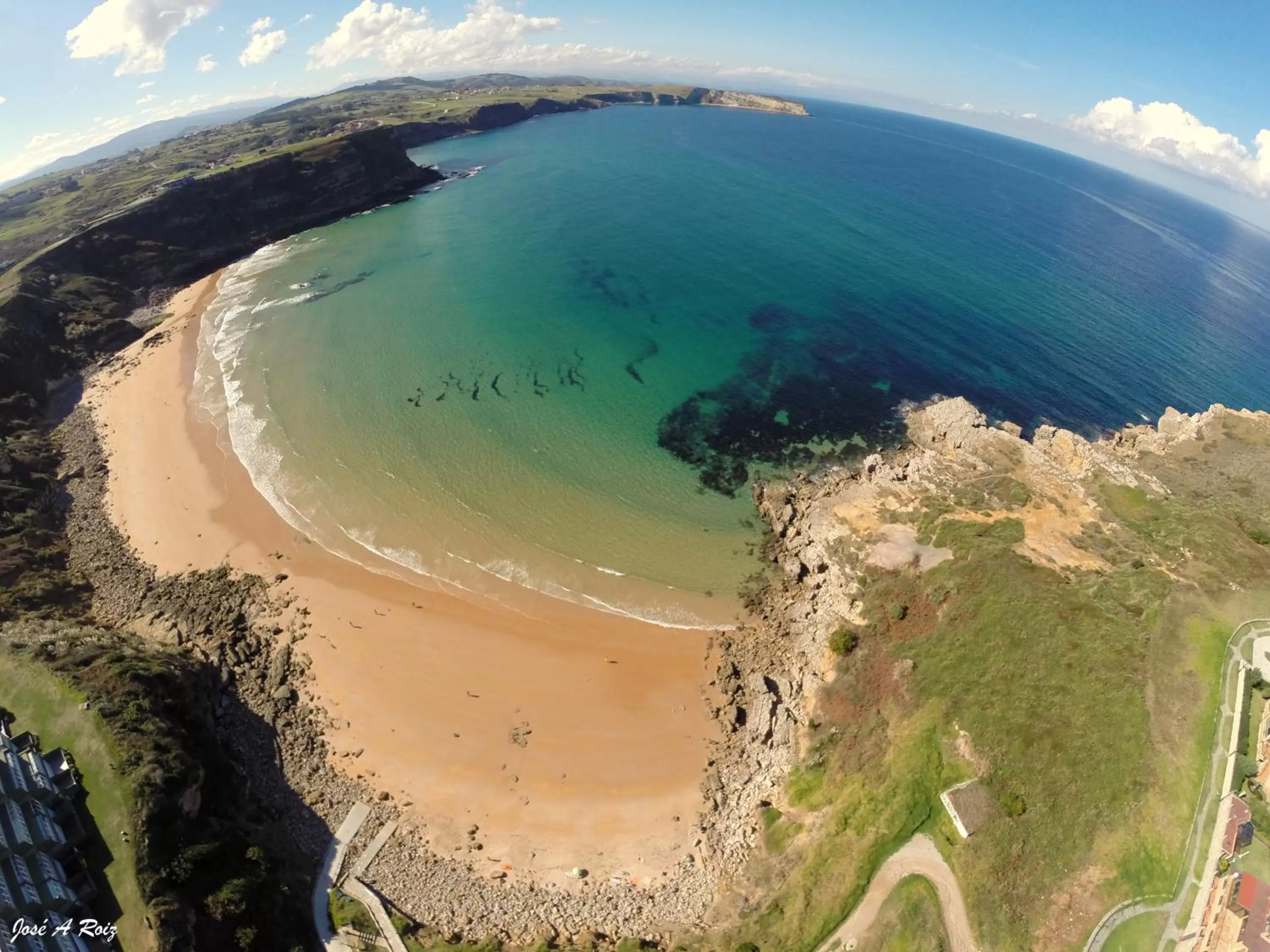 Bird's eye view in Apartamentos El Caserio