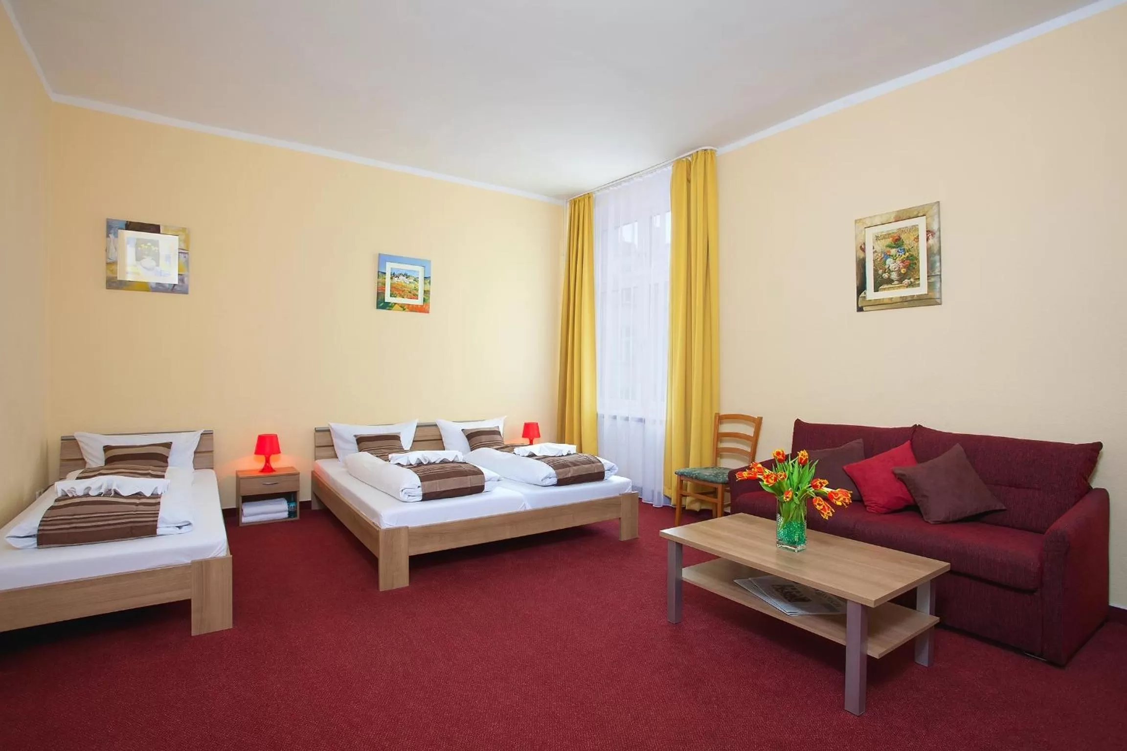 Day, Bed in Hotel Abendstern