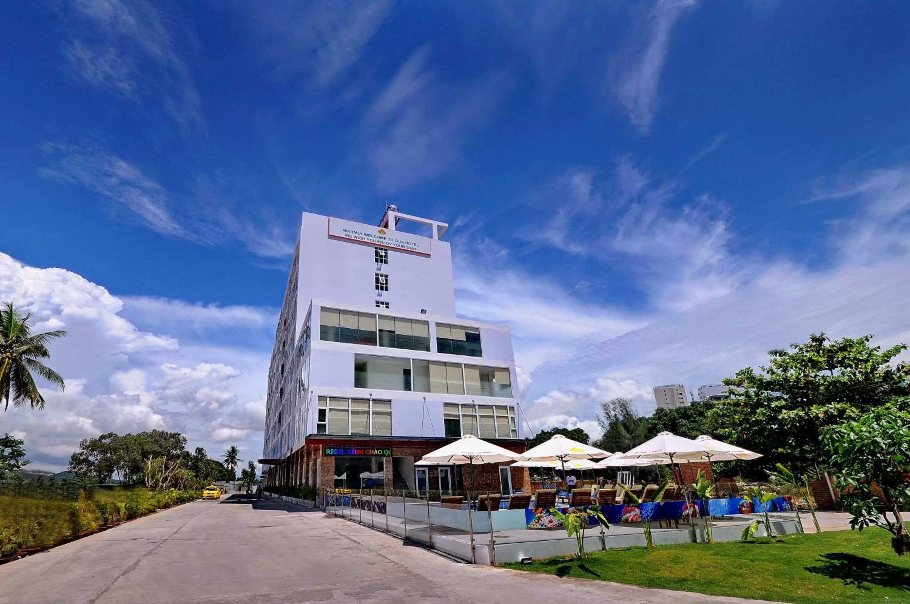 Property building in Rigel Hotel