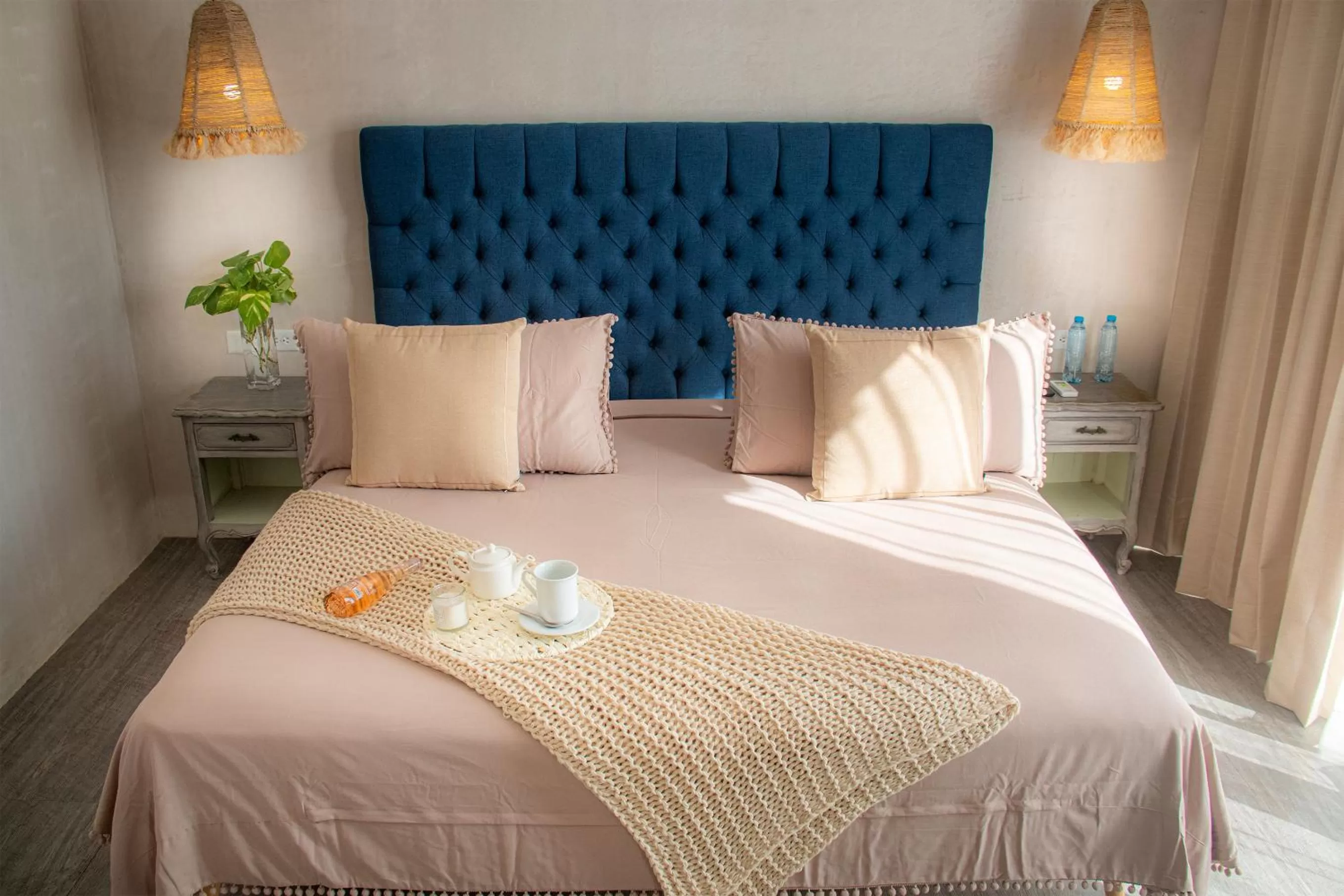 Bed in Hotel The Palm