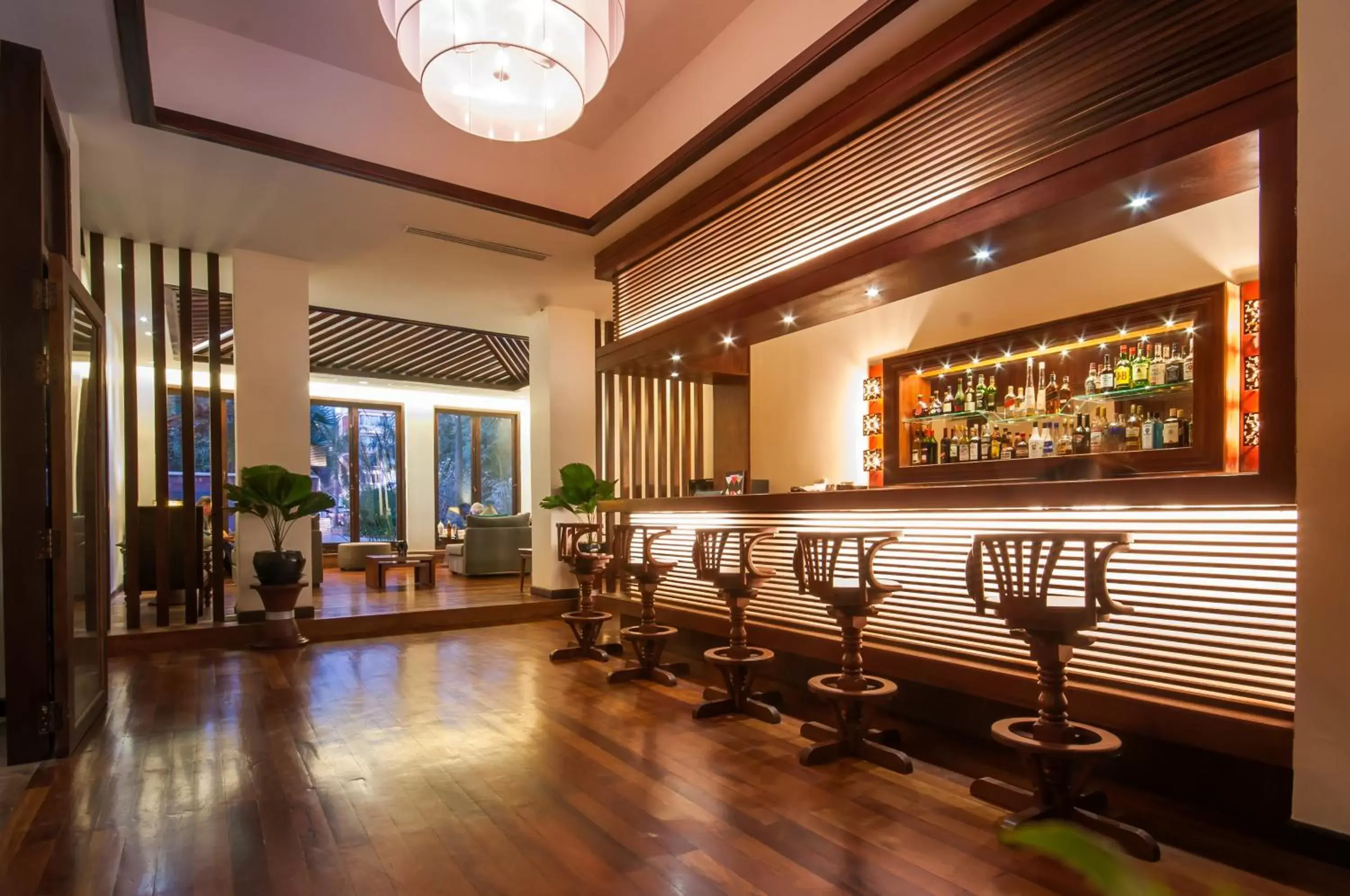 Lounge or bar in Lotus Blanc Resort Lounge or bar in Lotus Blanc Resort